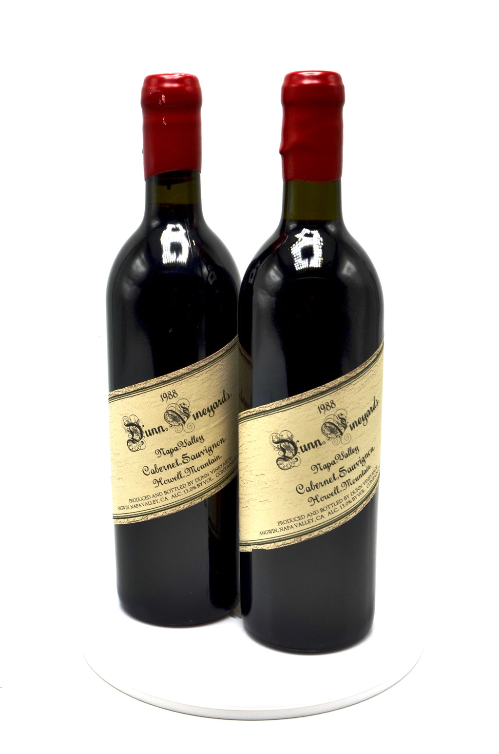 1988 Dunn Vineyards Cabernet Sauvignon, Howell Mountain