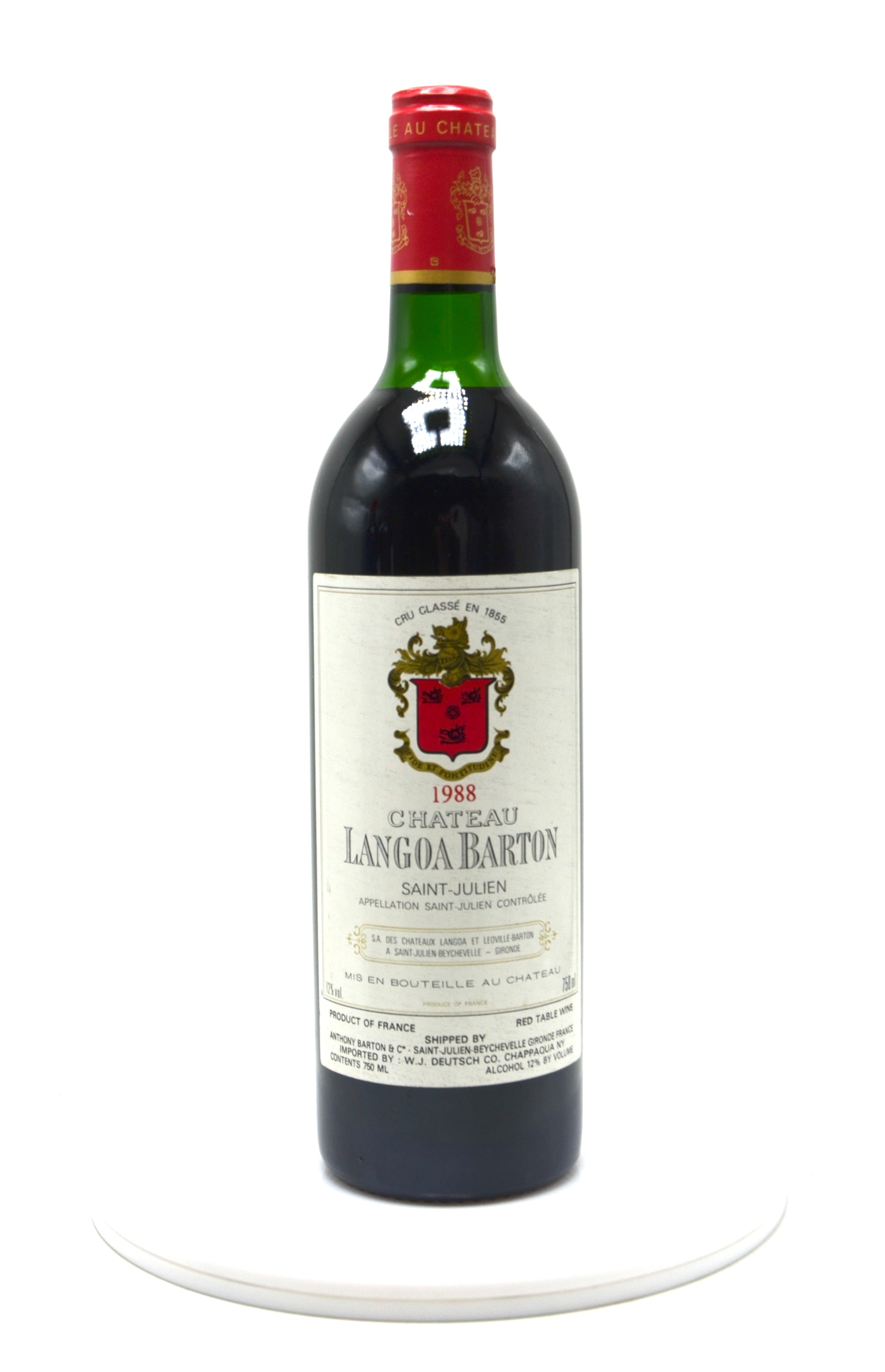 1988 Château Langoa Barton, St. Julien