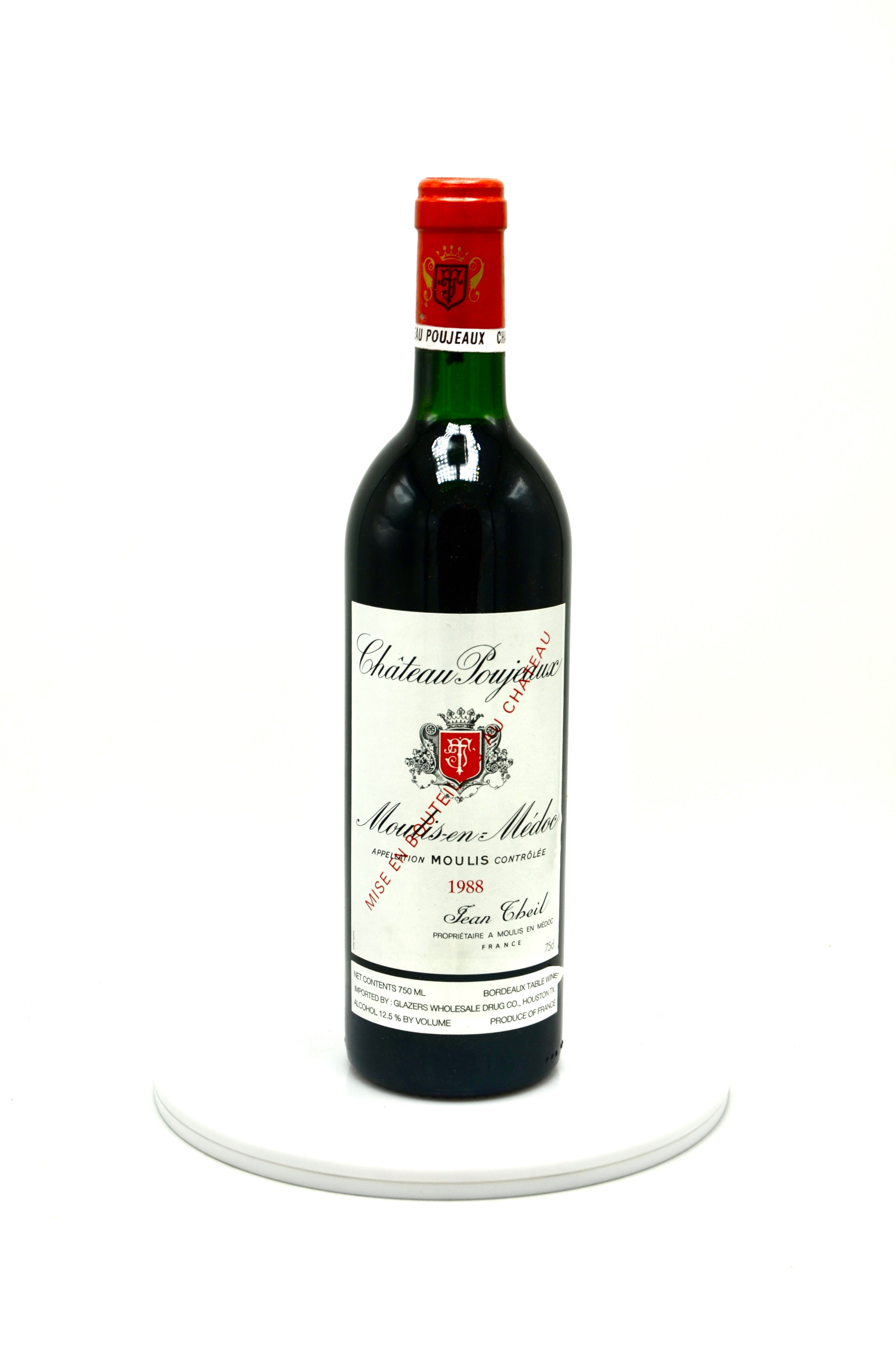 1988 Château Poujeaux, Moulis-en-Medoc