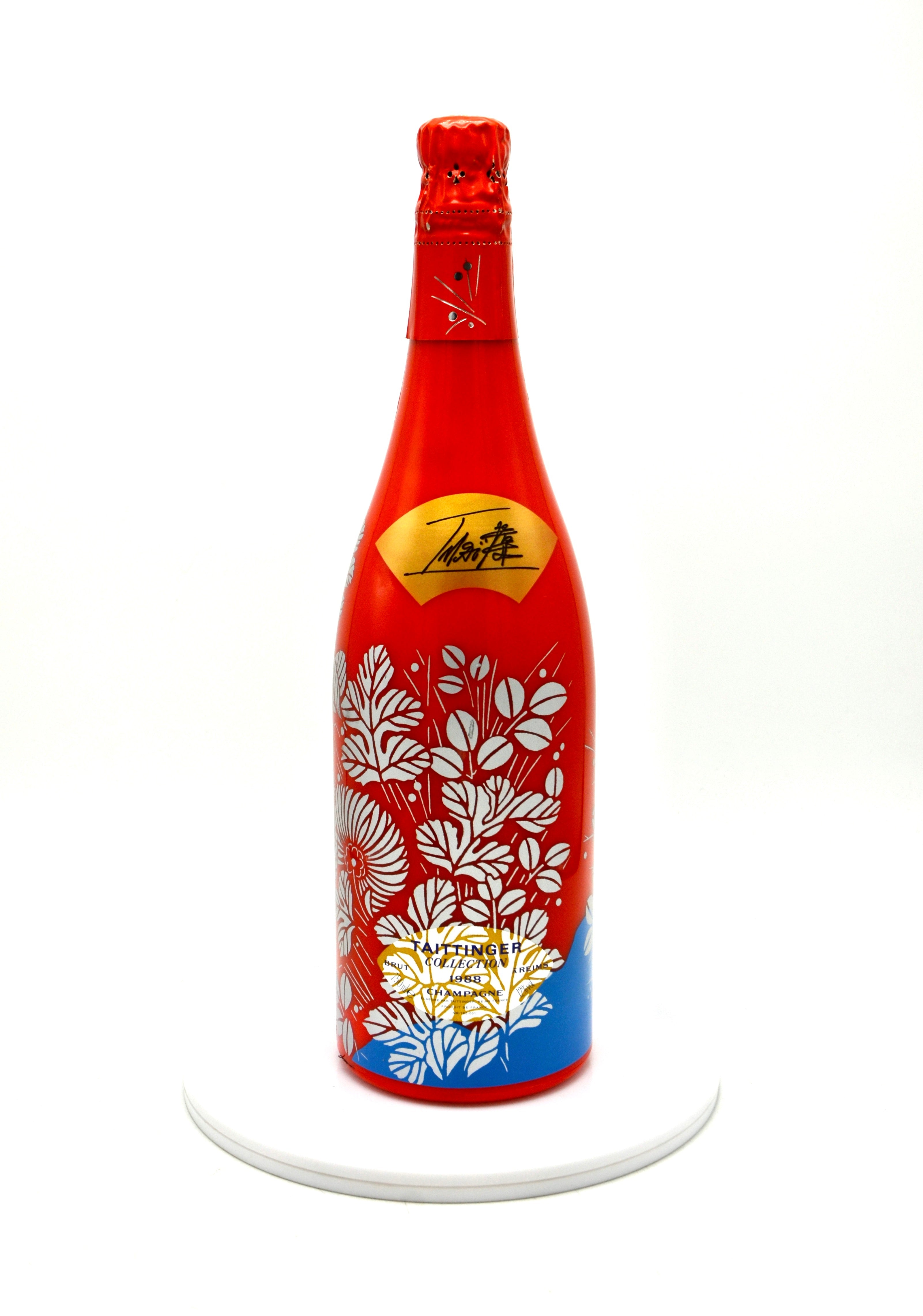 1988 Taittinger Vintage Brut Champagne, Artist Collection (Toshimitsu Imai)