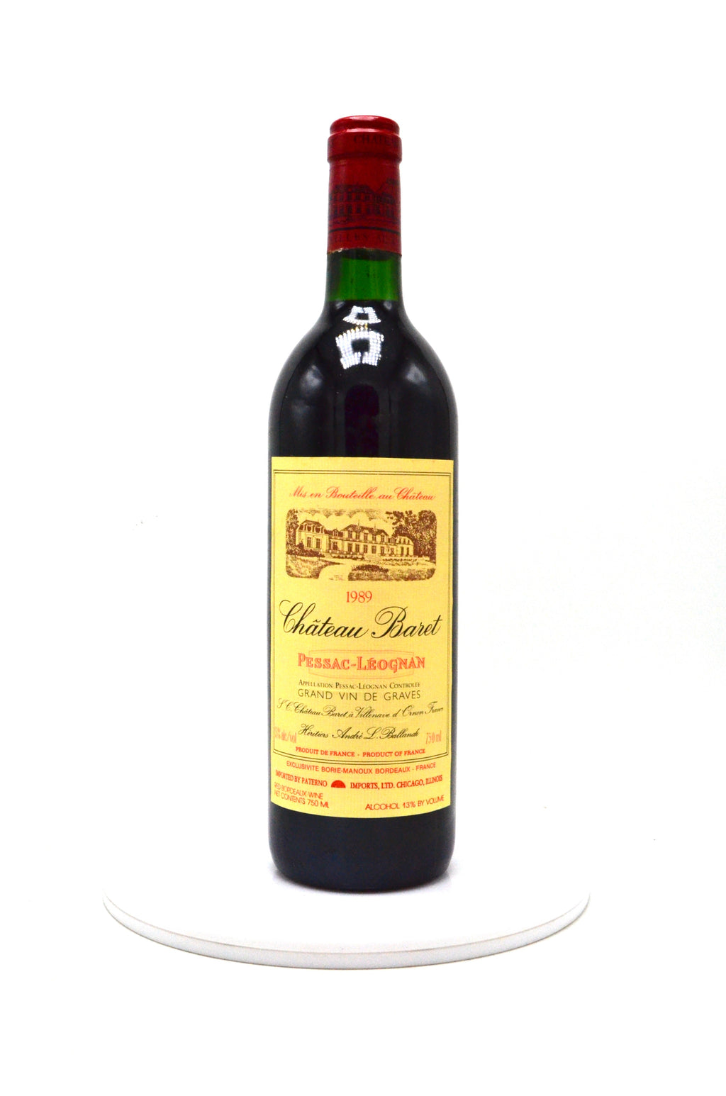 1989 Château Baret, Pessac-Leognan
