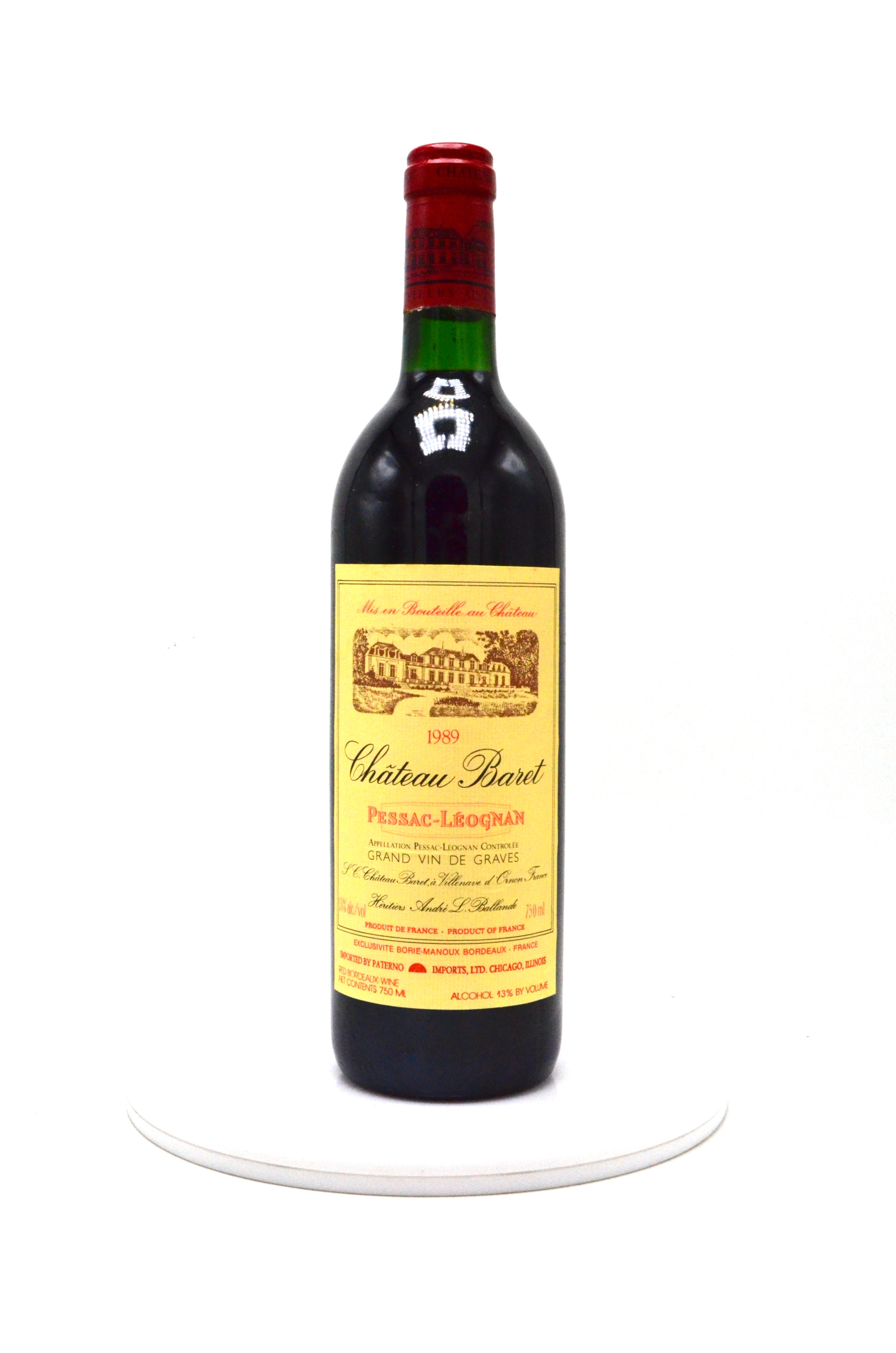 1989 Château Baret, Pessac-Leognan