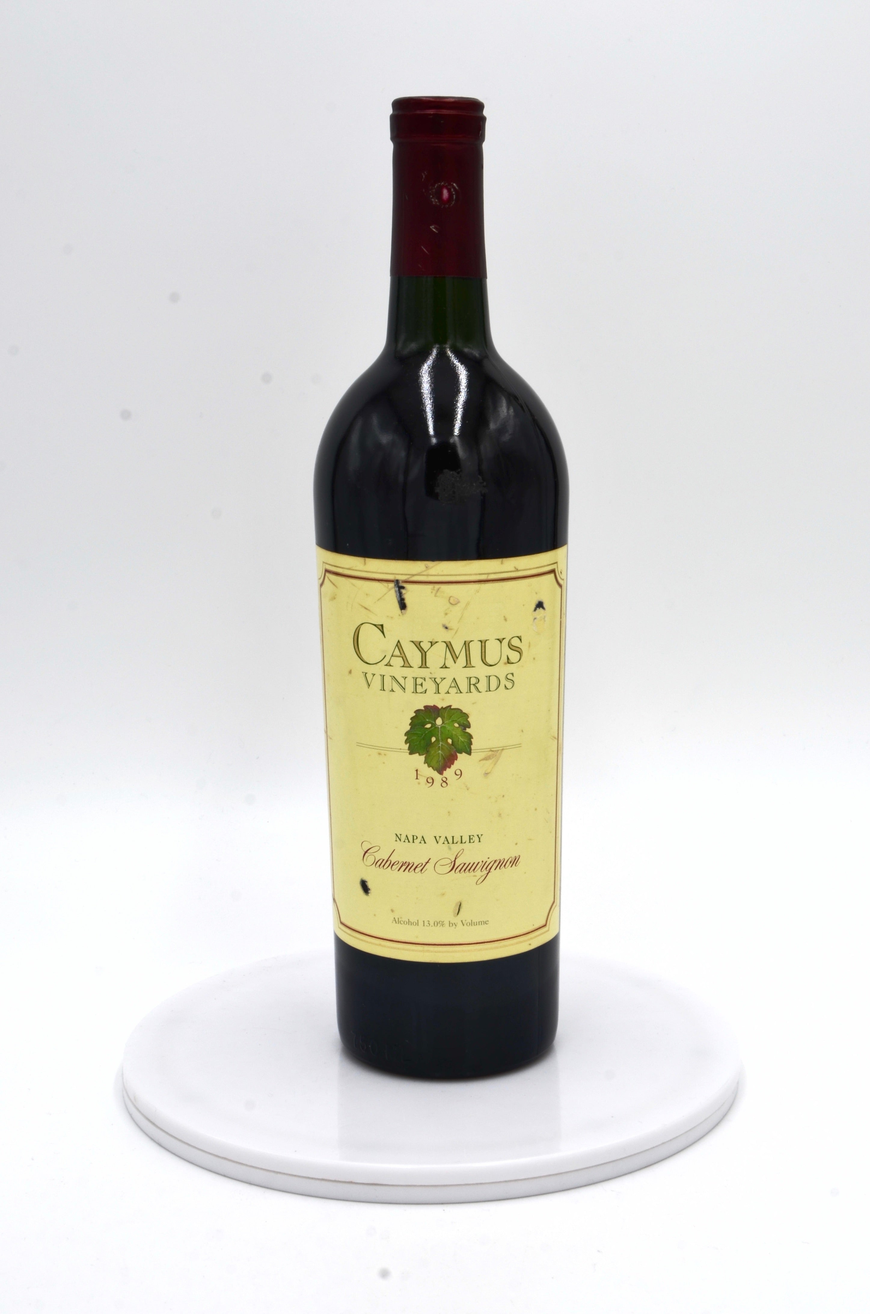 1989 Caymus Cabernet Sauvignon, Napa Valley