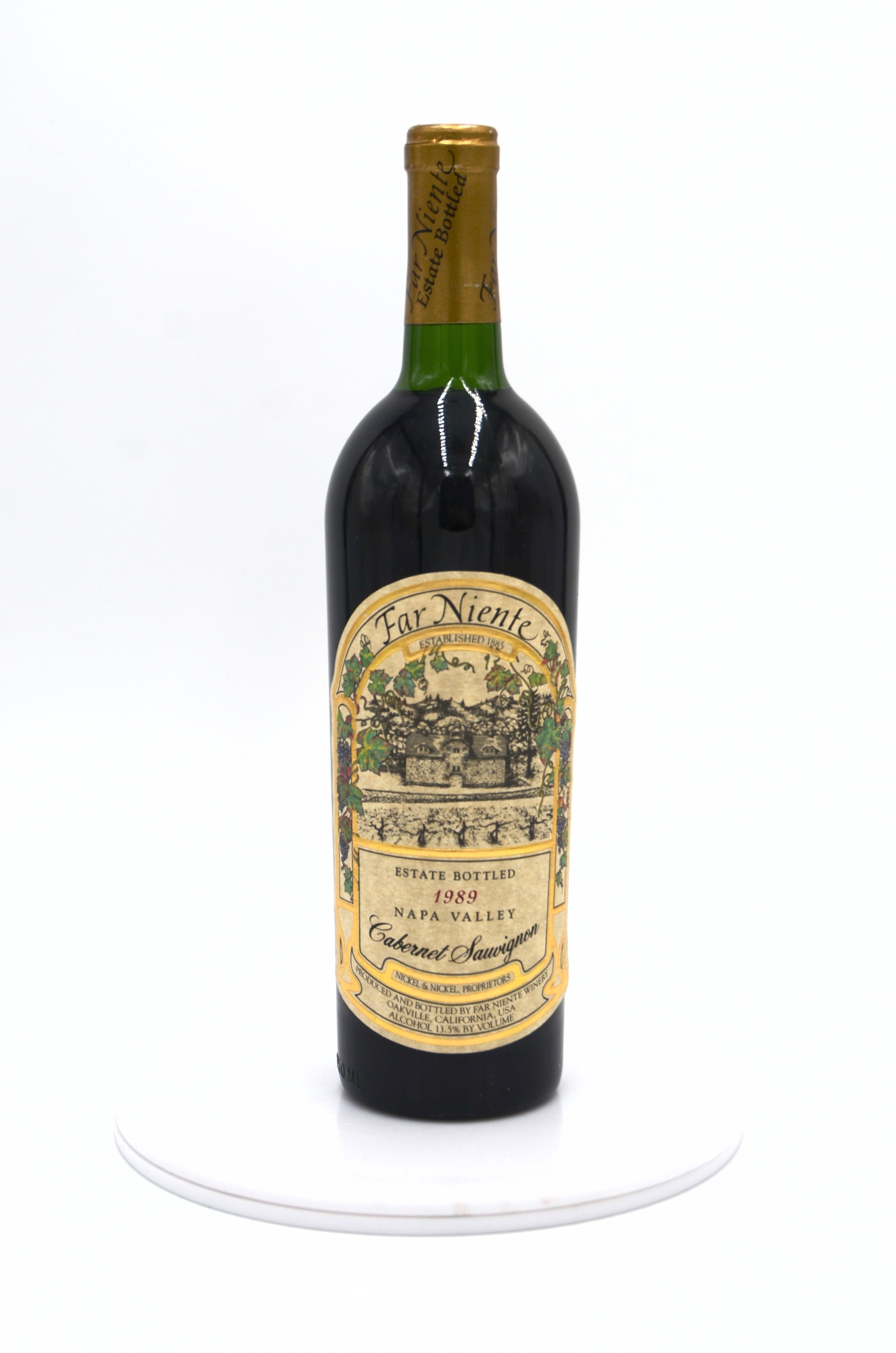 1989 Far Niente Estate Cabernet Sauvignon, Oakville, Napa Valley