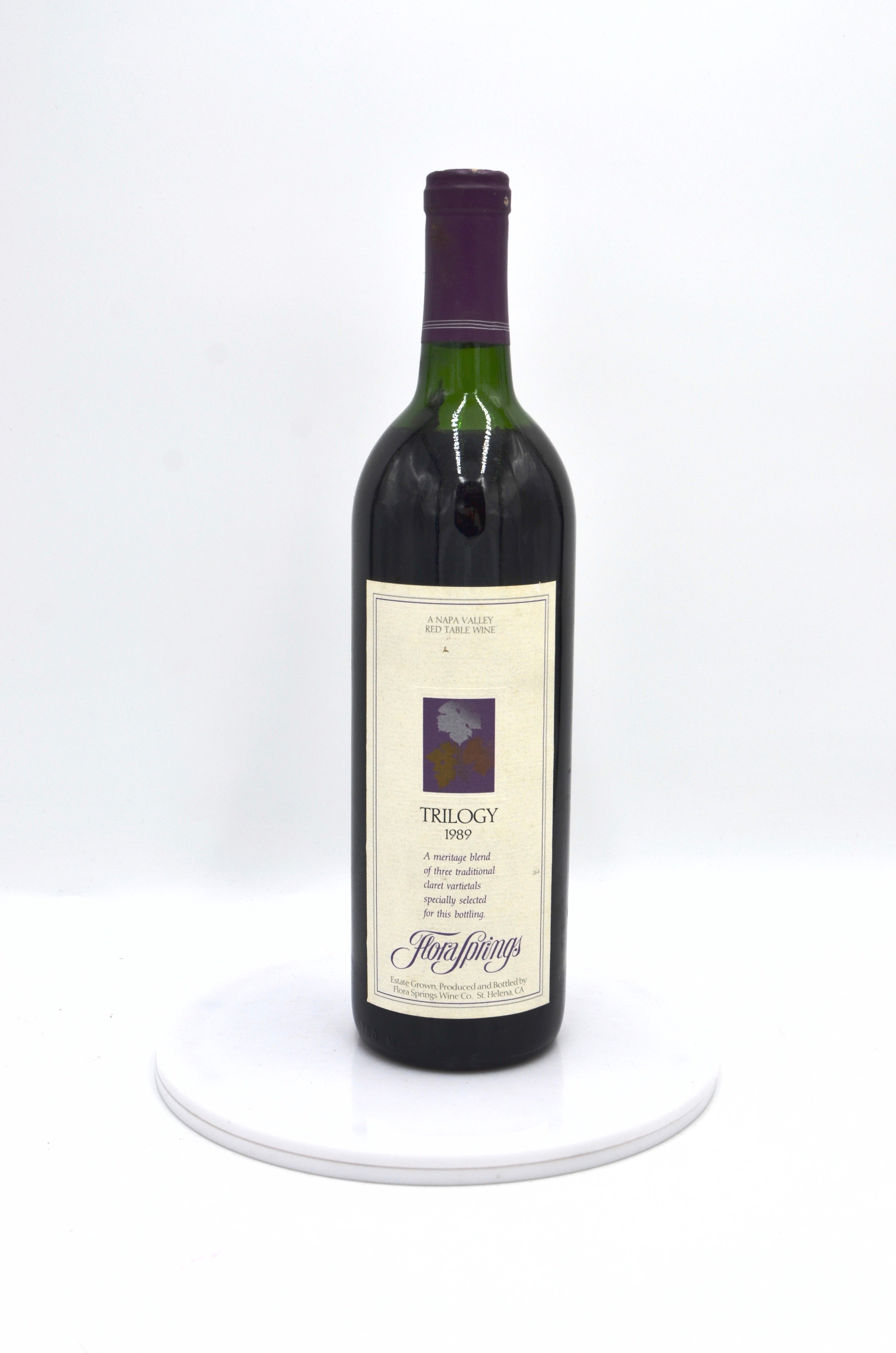 1989 Flora Springs Red Trilogy, Napa Valley
