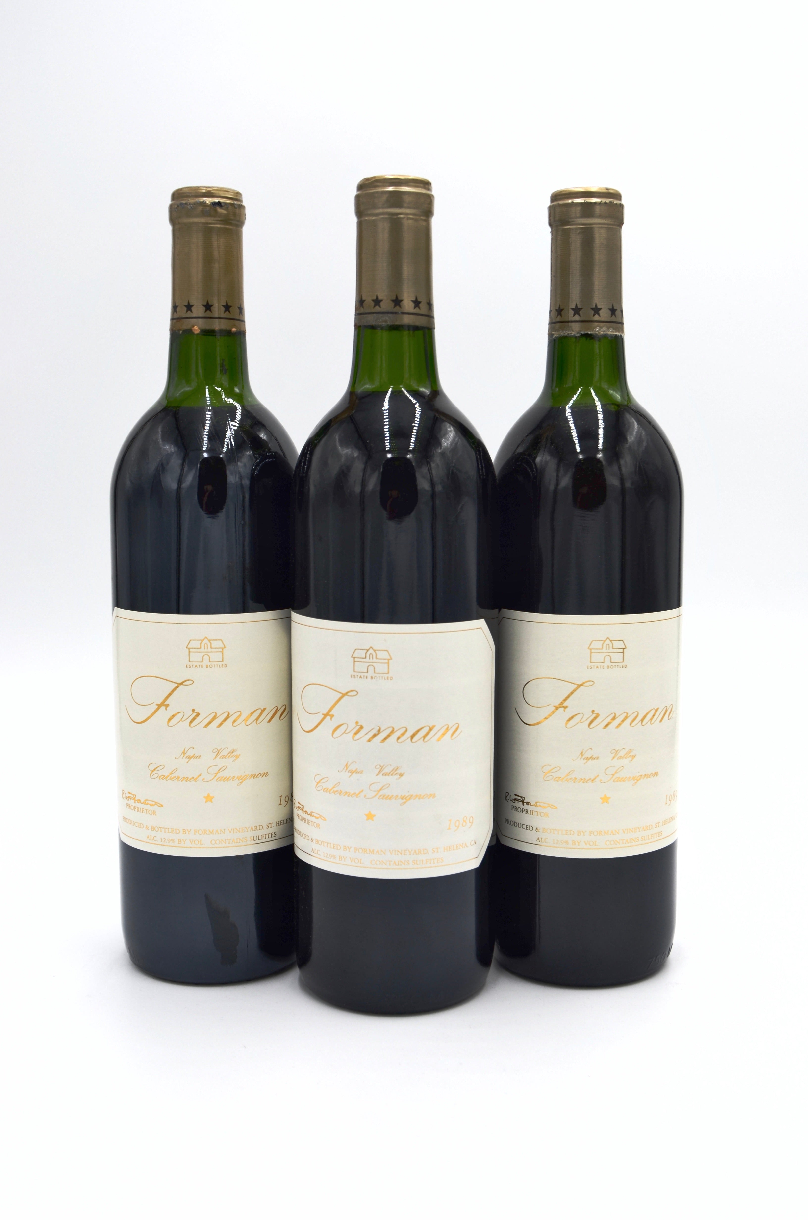 1989 Forman Cabernet Sauvignon, Napa Valley