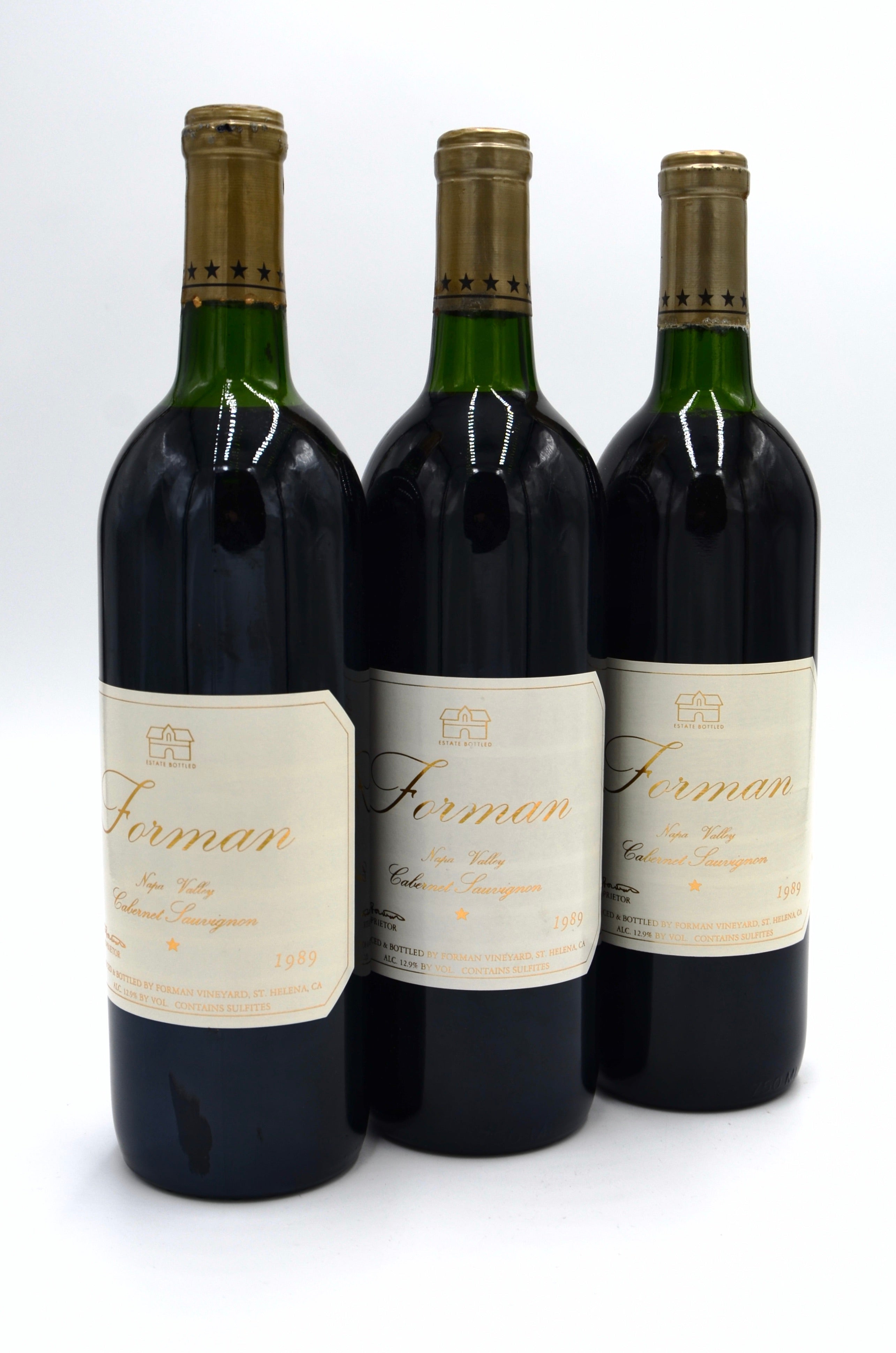1989 Forman Cabernet Sauvignon, Napa Valley