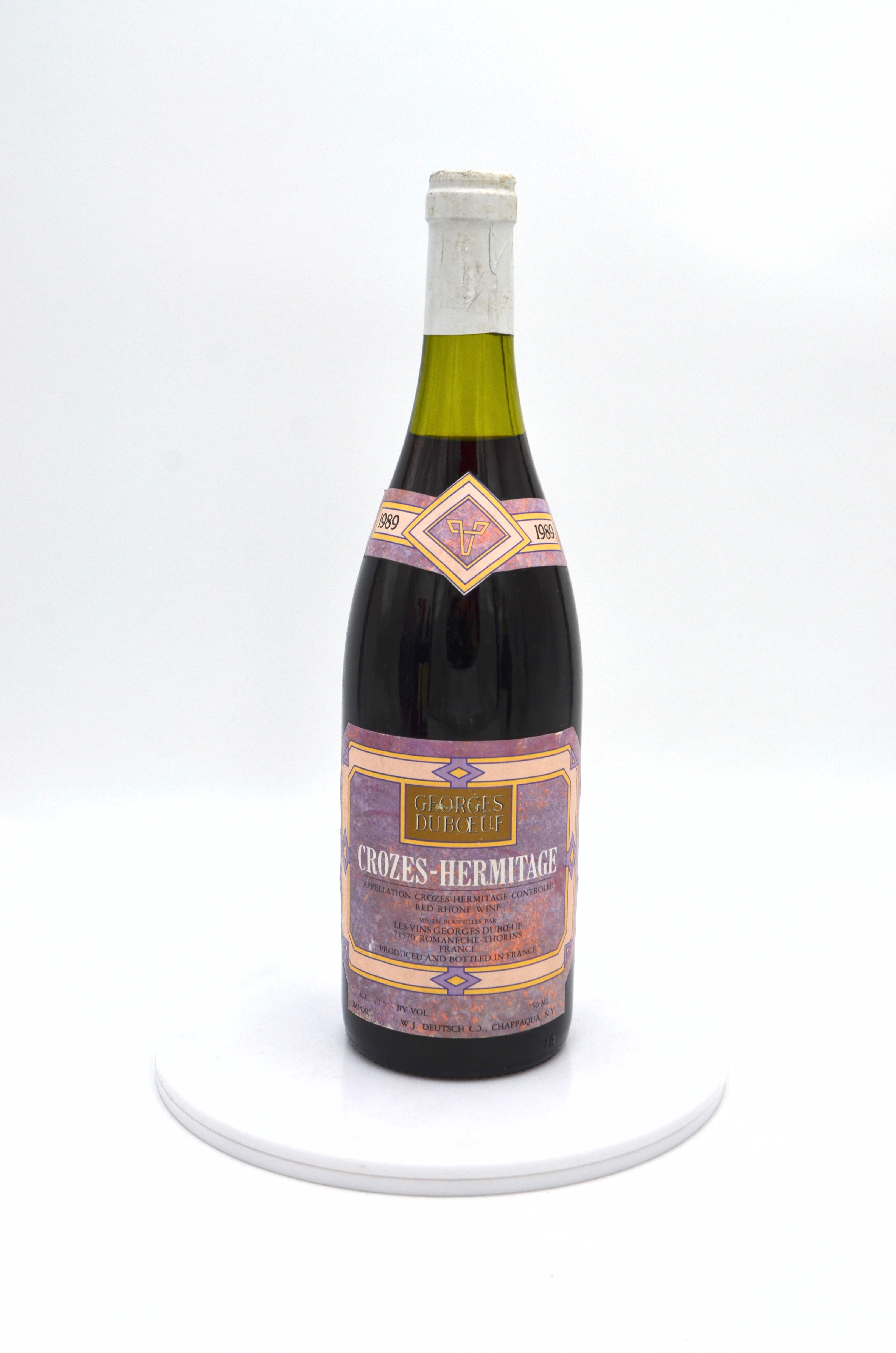 1989 Georges Duboeuf Crozes-Hermitage, Rhone