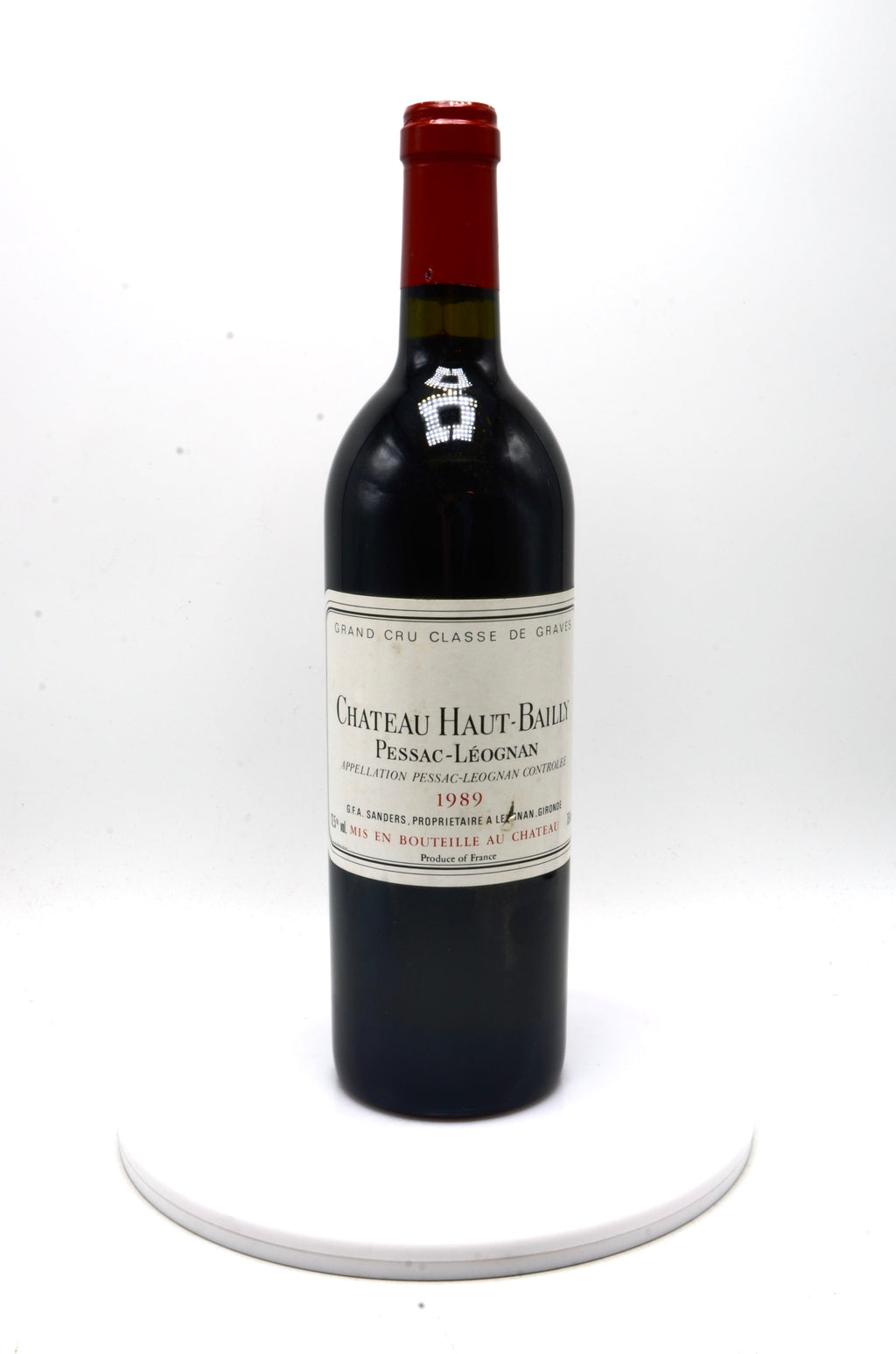 1989 Château Haut-Bailly, Pessac-Leognan