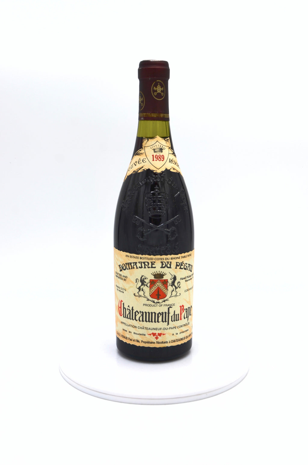 1989 Domaine du Pegau Chateauneuf du Pape, Cuvée Réservée