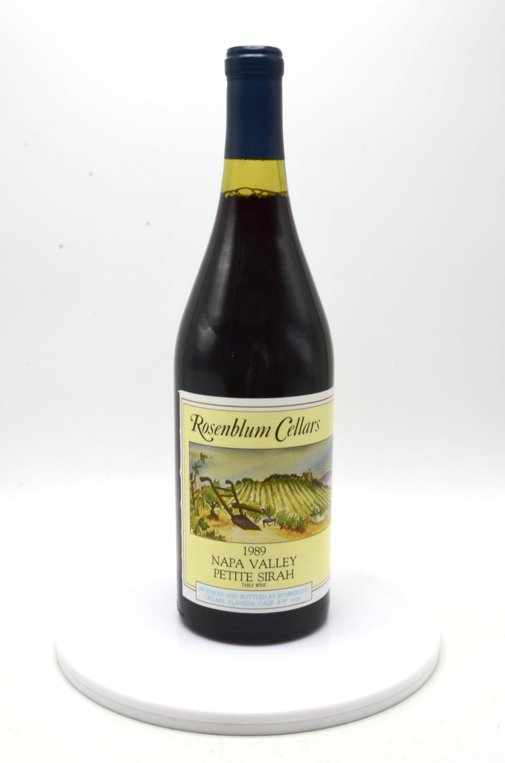 1989 Rosenblum Cellars Petite Sirah, Napa Valley