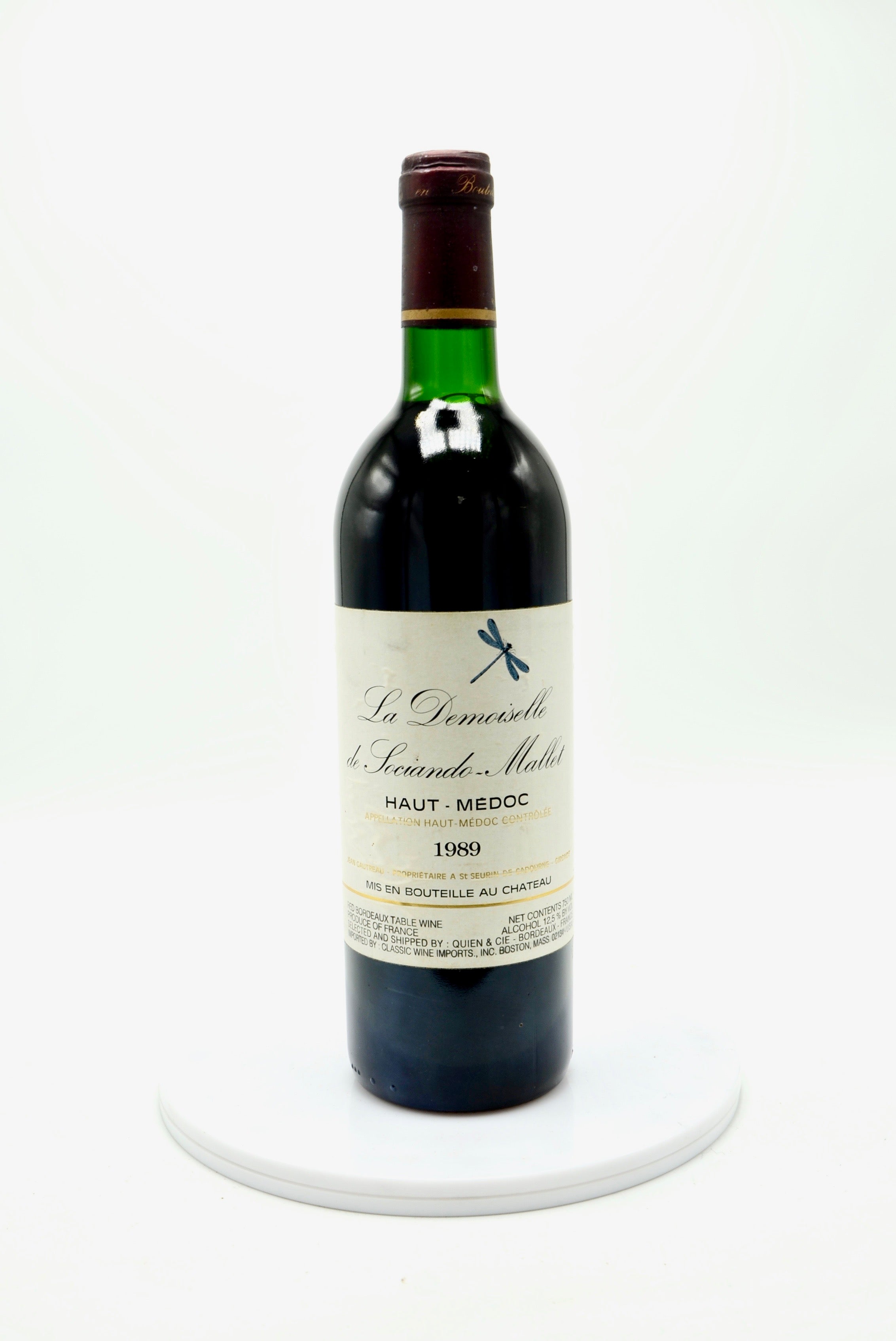 1989 La Demoiselle de Sociando-Mallet, Haut-Médoc [Ch. Sociando-Mallet's 2nd]