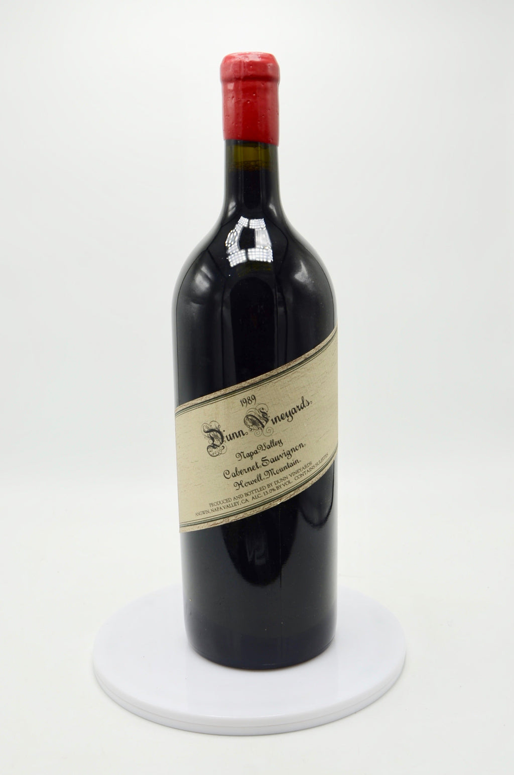 1989 Dunn Vineyards Cabernet Sauvignon, Howell Mountain (magnum)