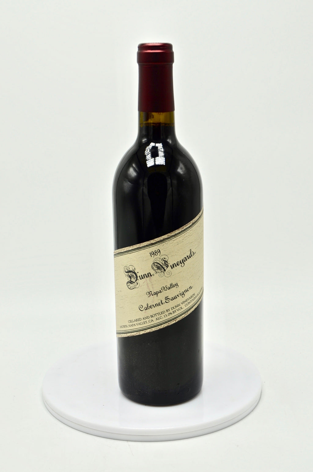 1989 Dunn Vineyards Cabernet Sauvignon, Napa Valley