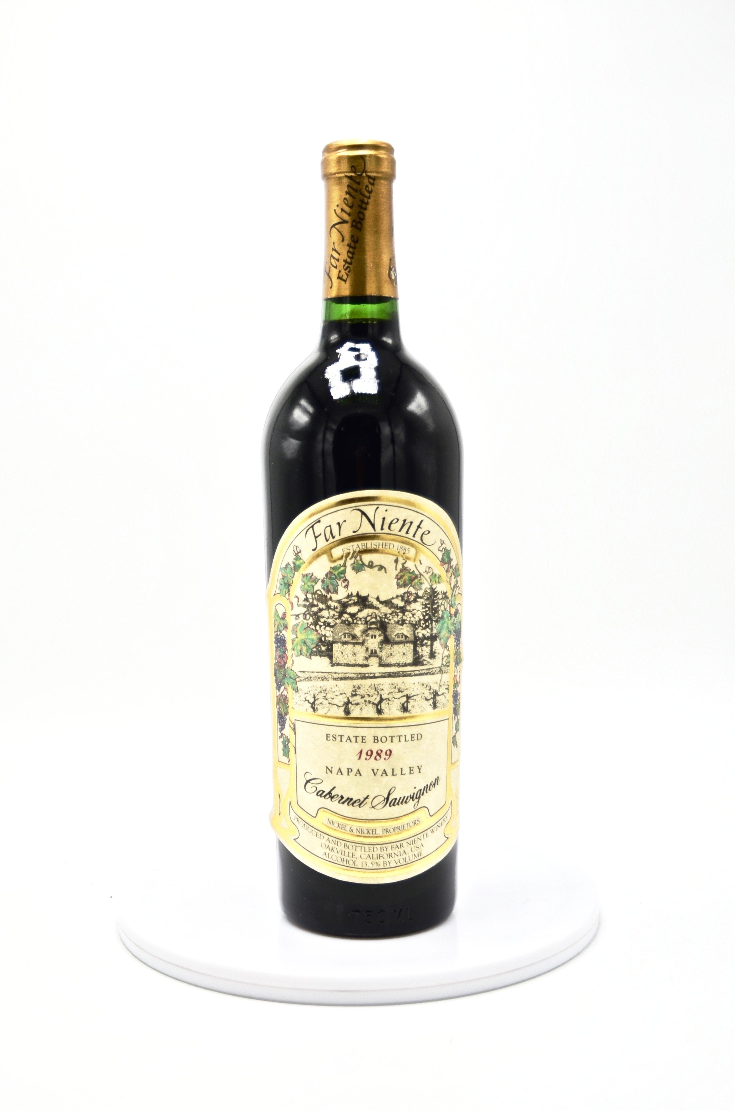 1989 Far Niente Estate Cabernet Sauvignon, Oakville, Napa Valley