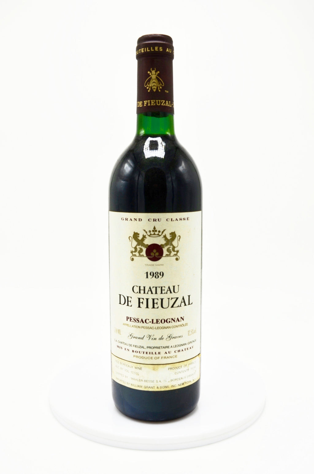 1989 Château de Fieuzal, Pessac-Leognan