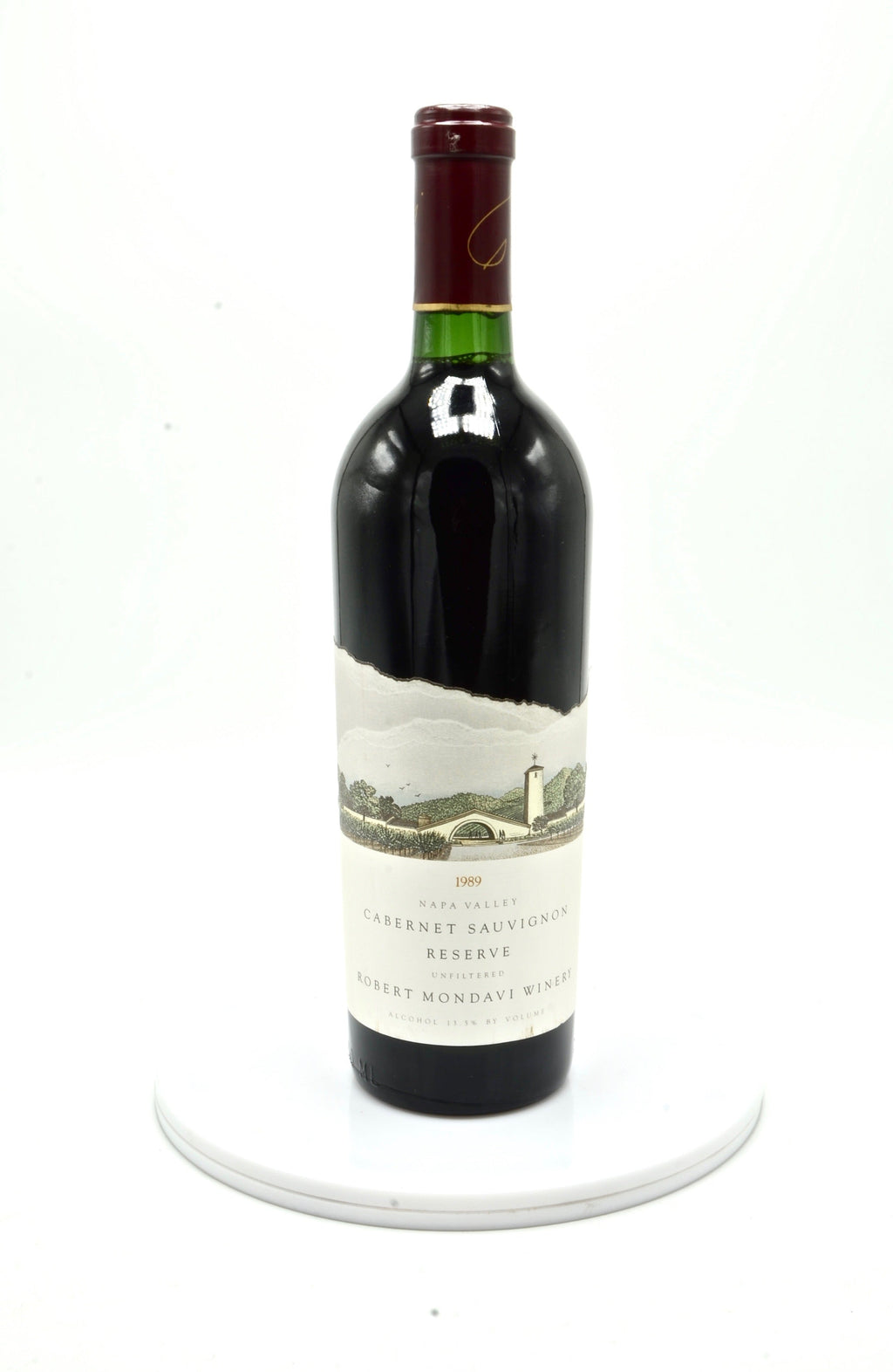 1989 Robert Mondavi Reserve Cabernet Sauvignon, Unfiltered, Napa Valley