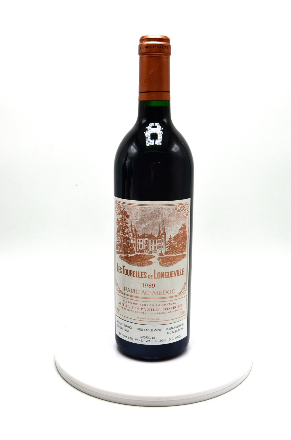 1989 Les Tourelles de Longueville, Pauillac [Ch. Pichon Baron's 2nd]
