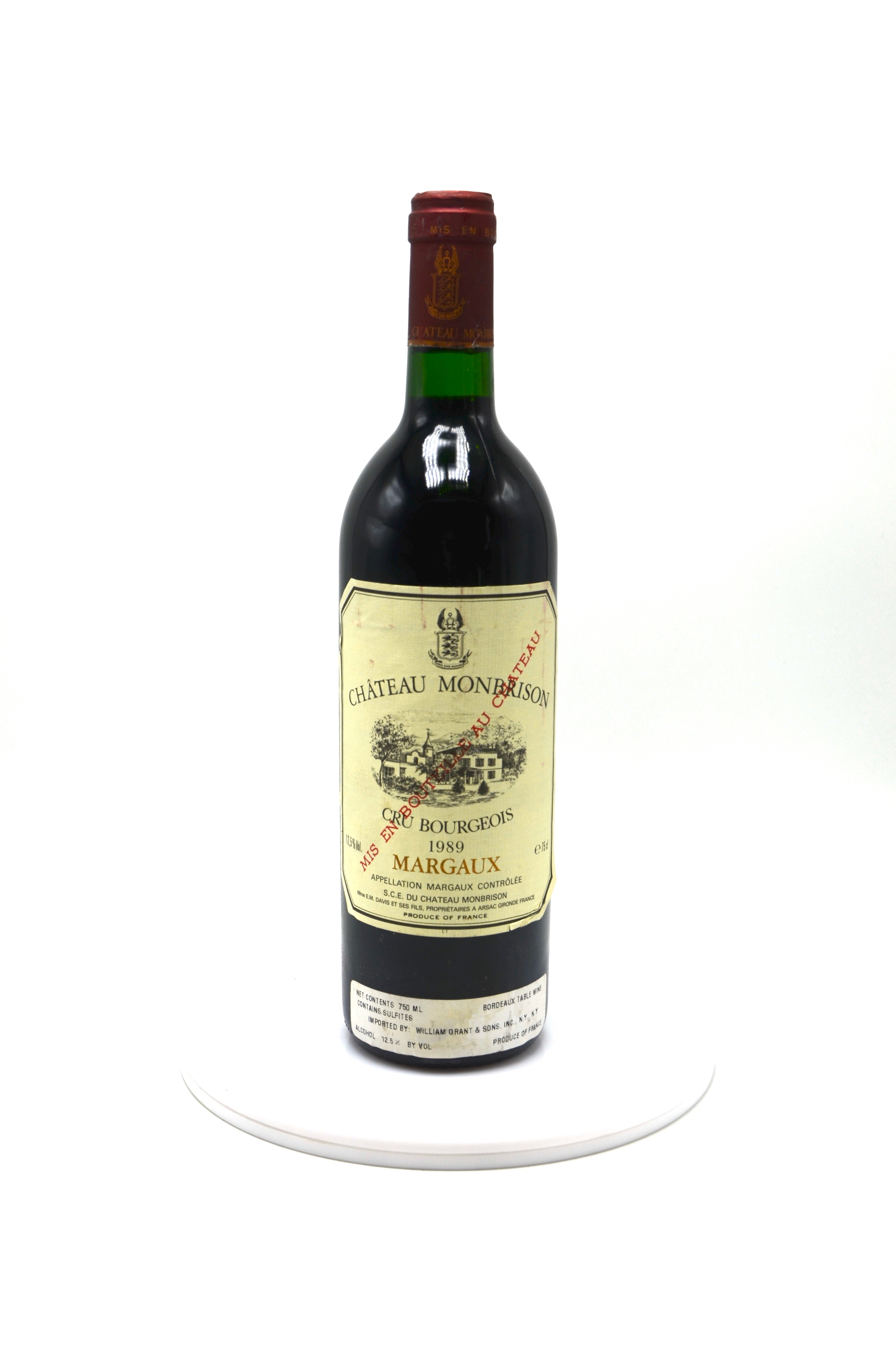 1989 Château Monbrison, Margaux