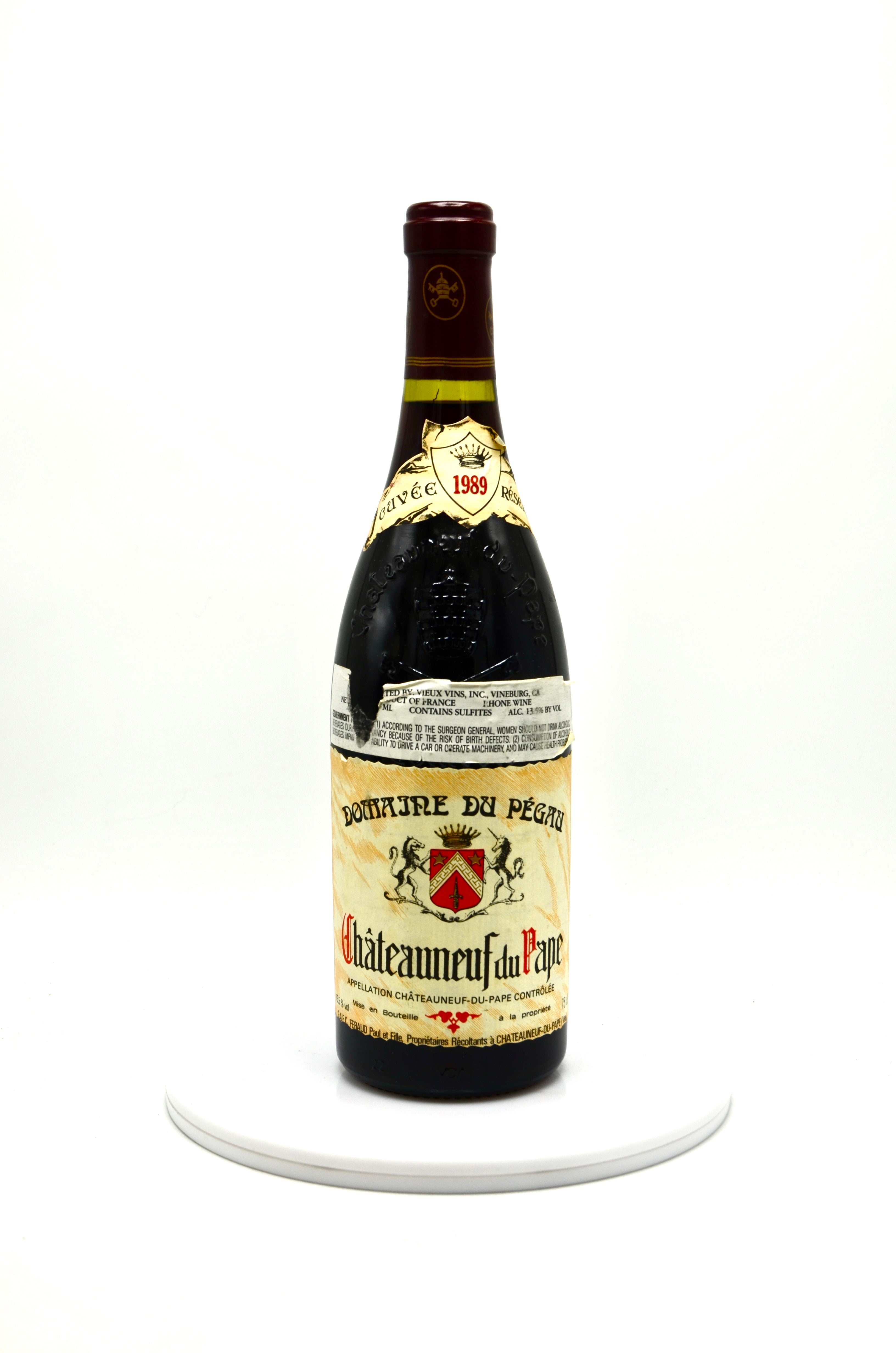 1989 Domaine du Pegau Chateauneuf du Pape, Cuvée Réservée
