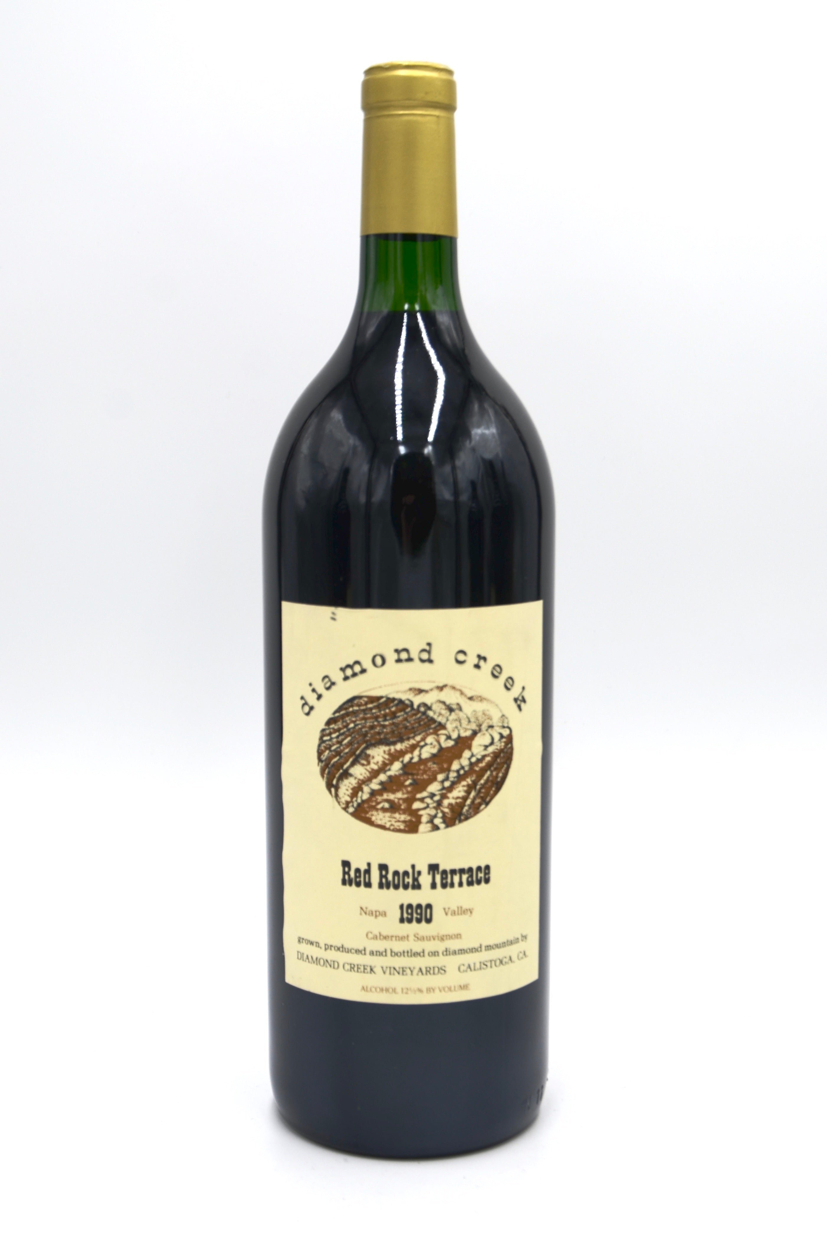 1990 Diamond Creek Cabernet Sauvignon, Red Rock Terrace, Napa Valley (magnum)