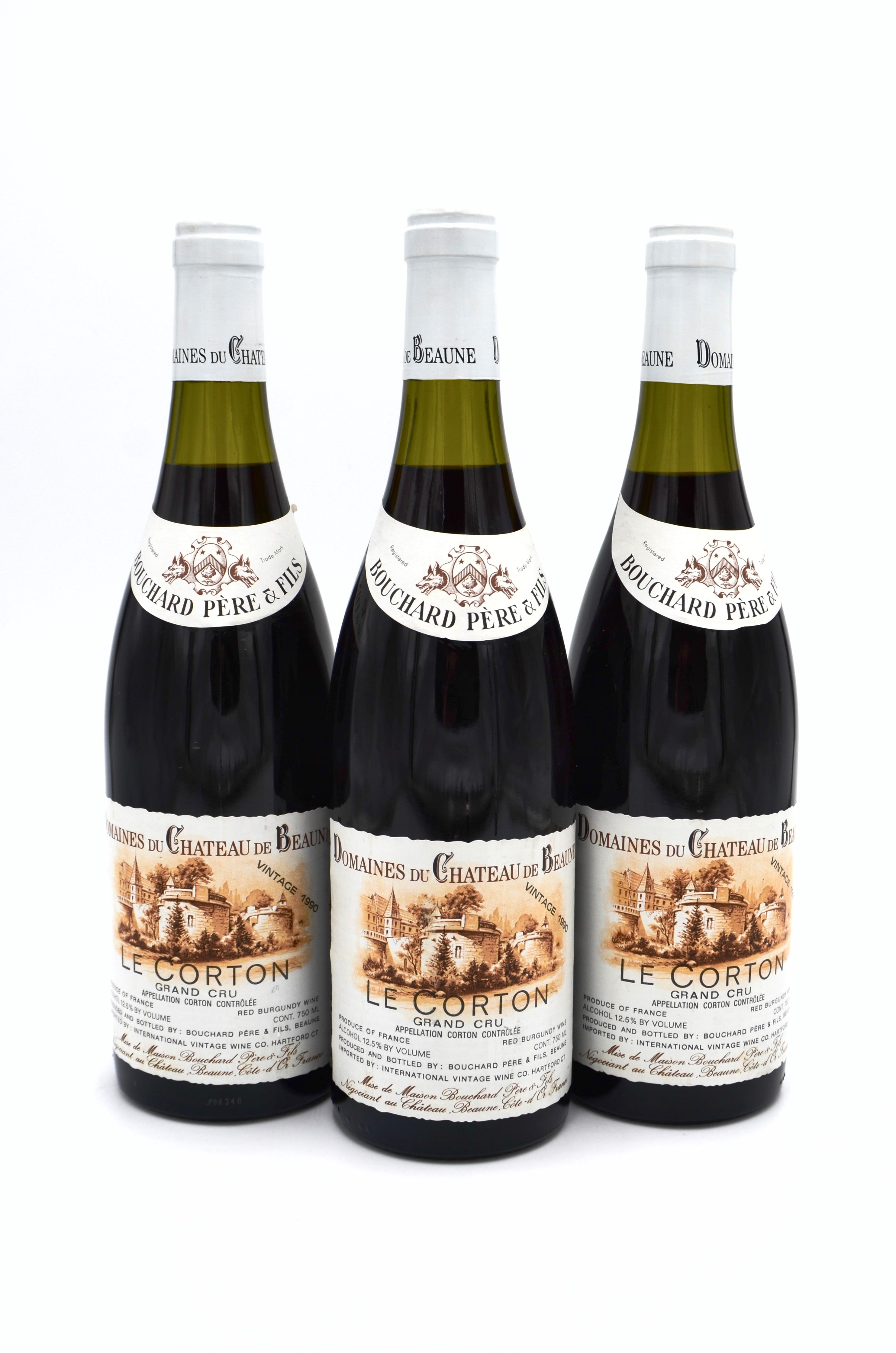 1990 Bouchard Pere et Fils Domaines du Chateau de Beaune, Le Corton, Grand Cru