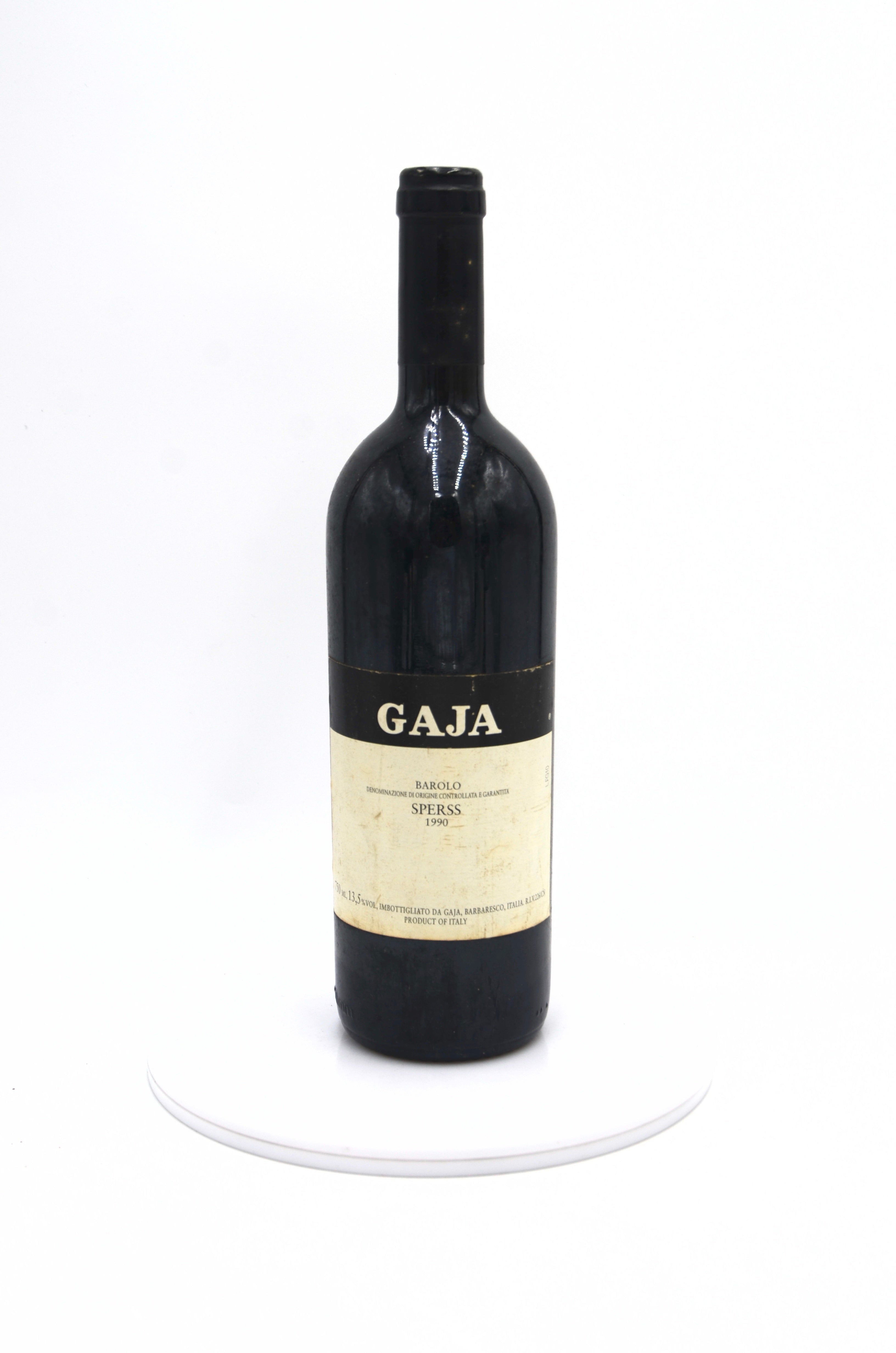1990 Gaja Barolo, Sperss