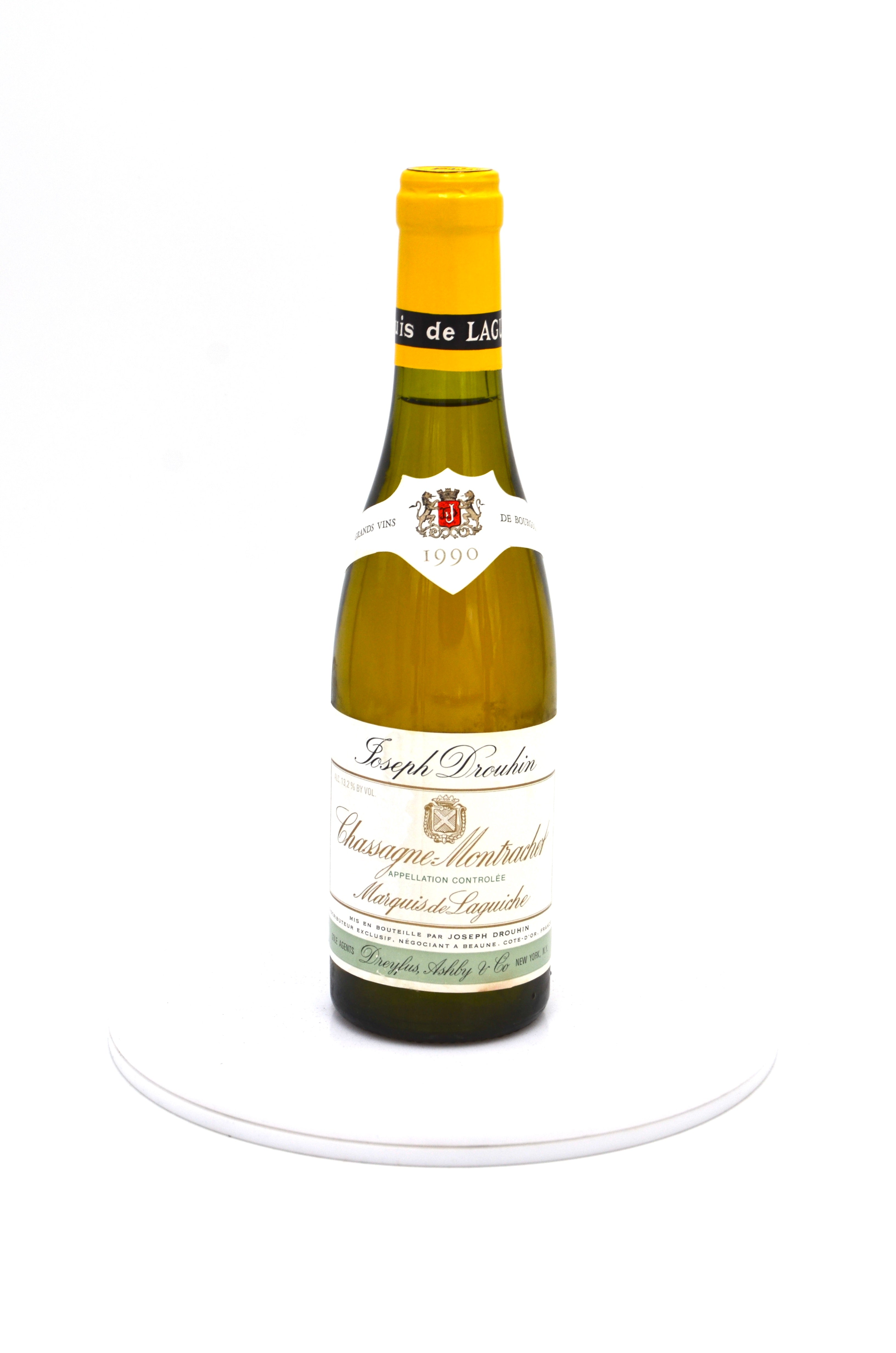 1990 Joseph Drouhin Chassagne-Montrachet, Marquis de Laguiche (half-bottle)