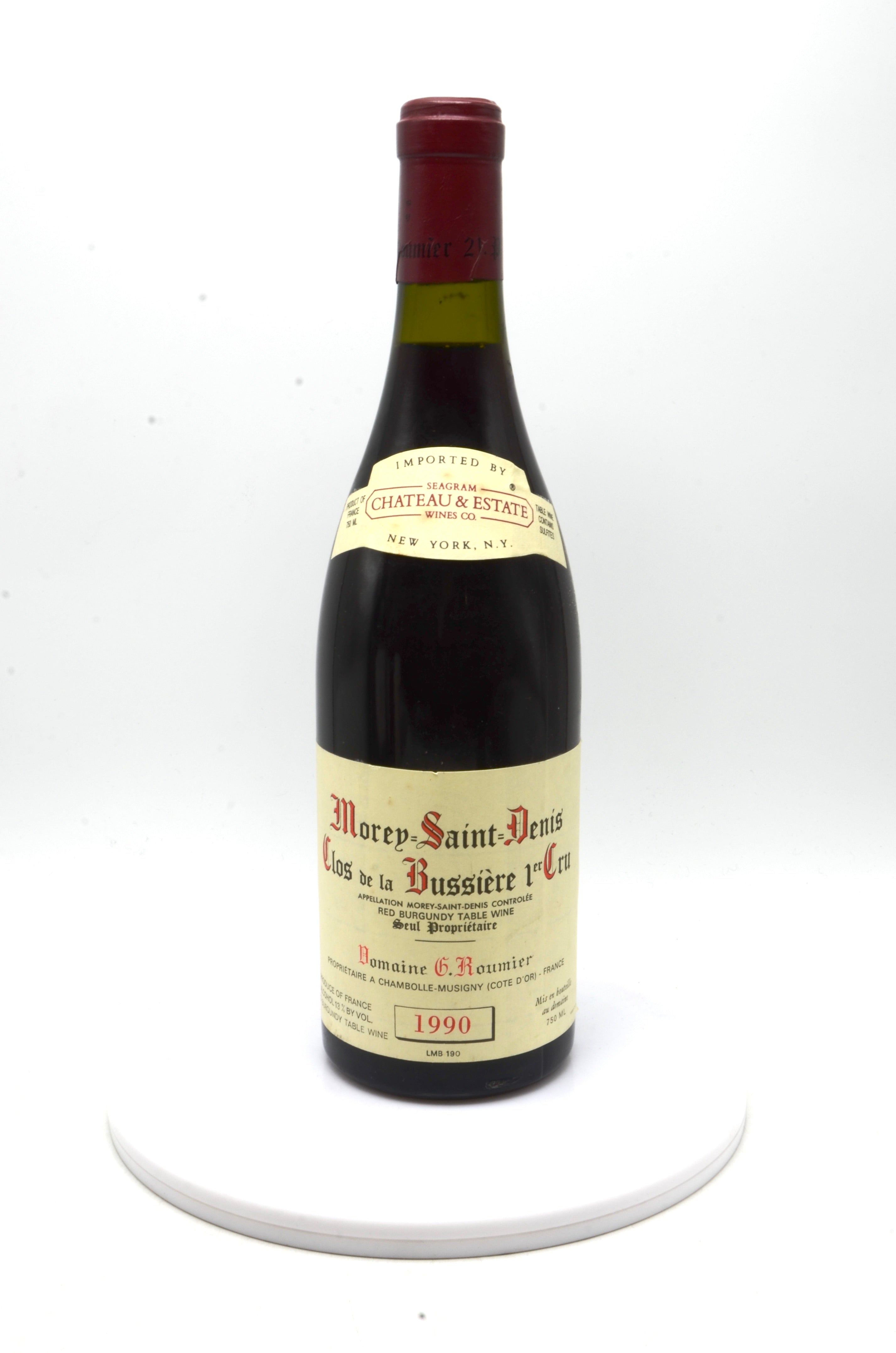 1990 Domaine Georges Roumier Morey-Saint-Denis, Clos de la Bussière, Premier Cru