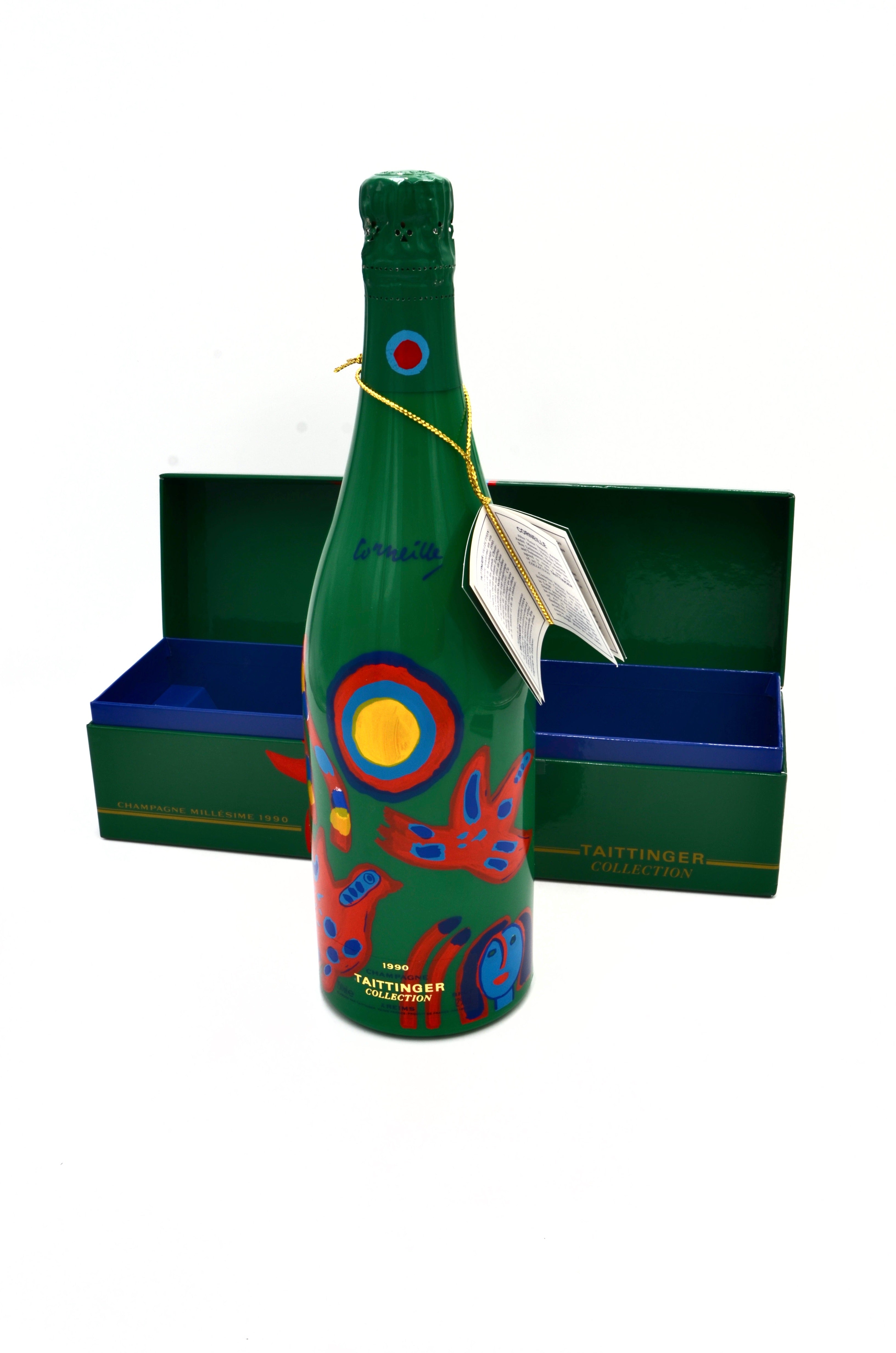 1990 Taittinger Vintage Brut Champagne, Artist Collection (Corneille)