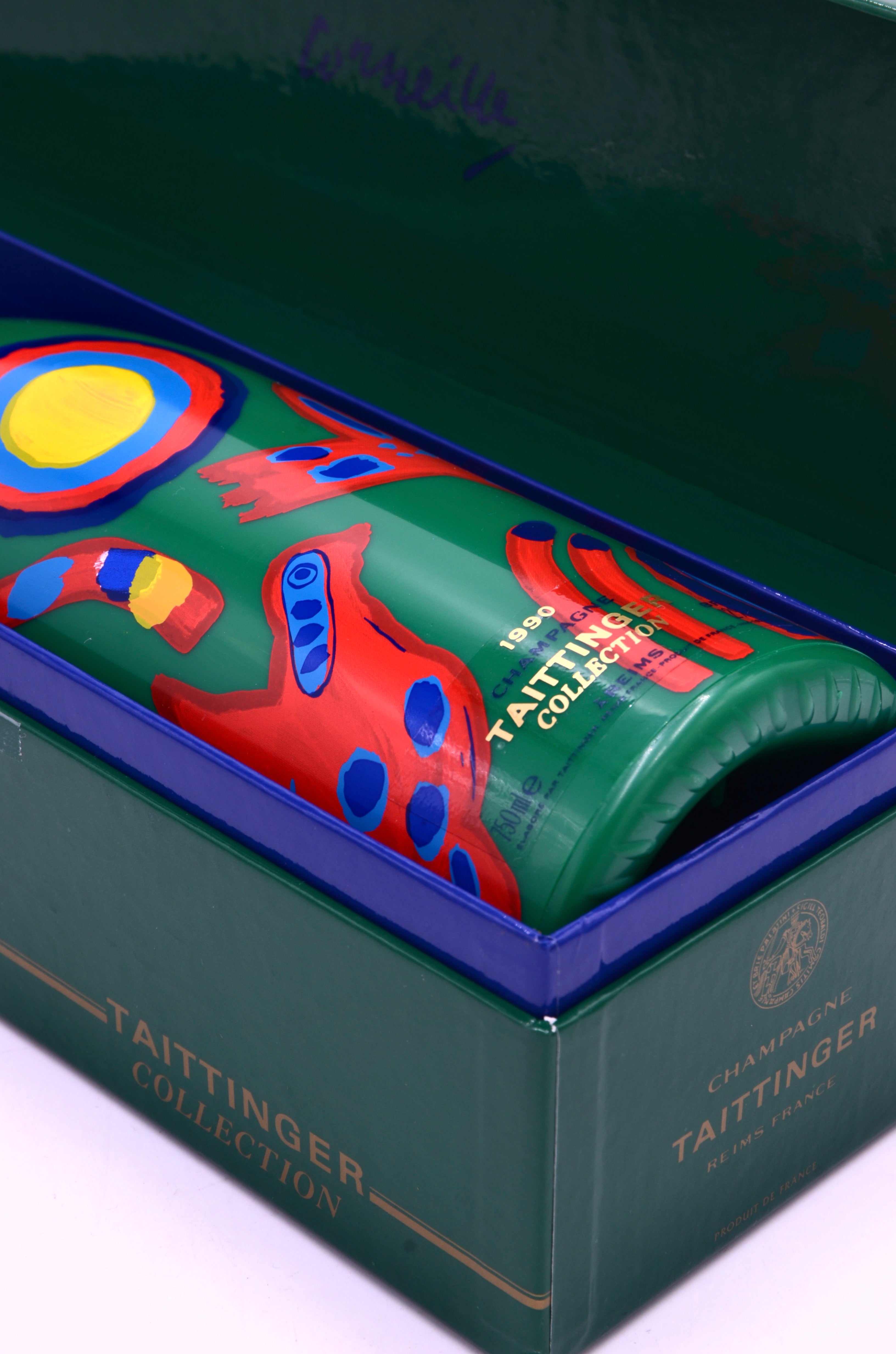 1990 Taittinger Vintage Brut Champagne, Artist Collection (Corneille)