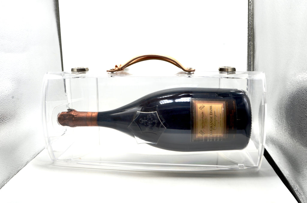 1990 Veuve Clicquot Vintage Brut Rose Champagne, La Grande Dame Rosé (double-magnum) [Hand Bag gift box]