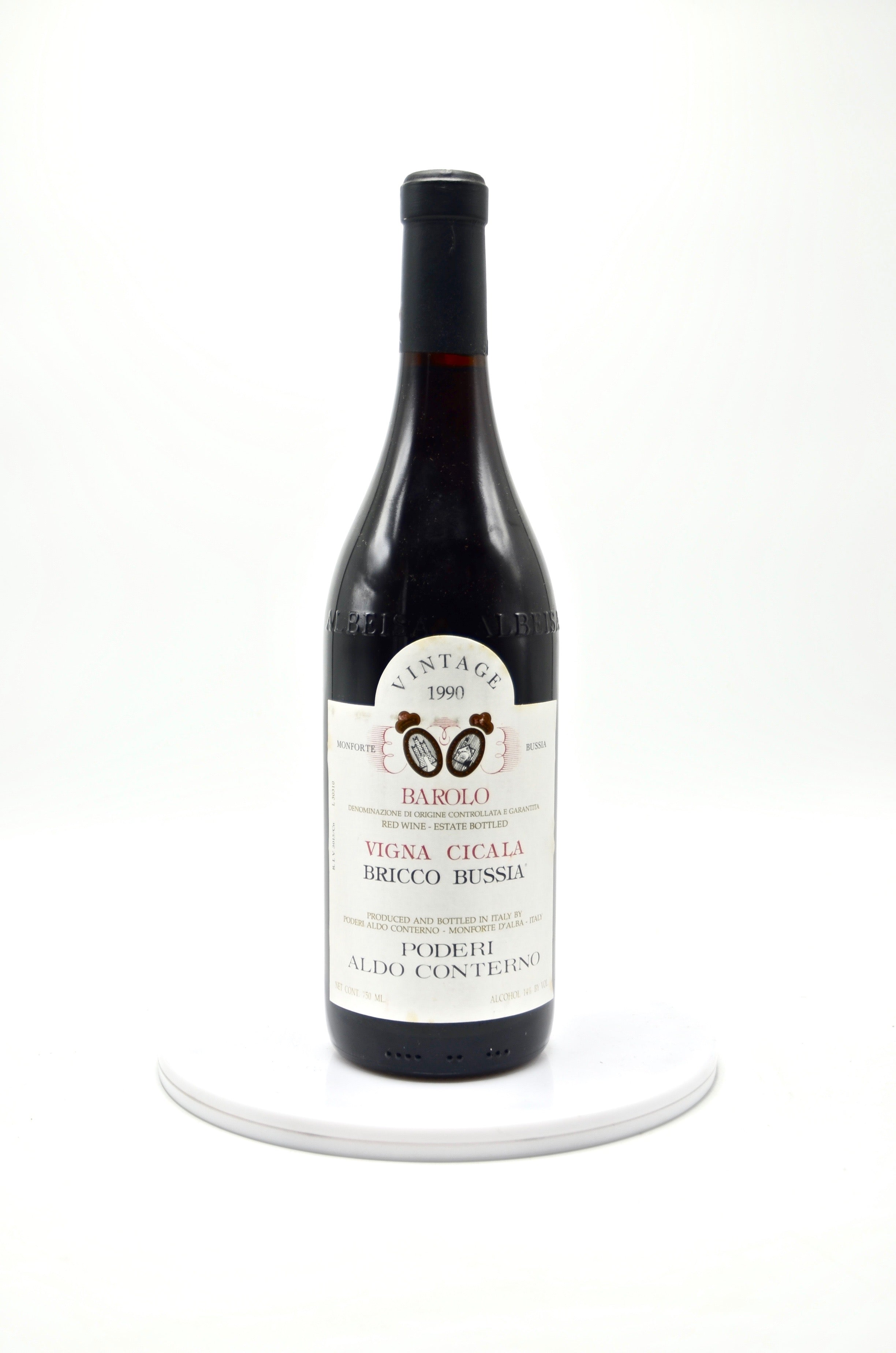 1990 Poderi Aldo Conterno Barolo Bricco Bussia, Vigna Cicala