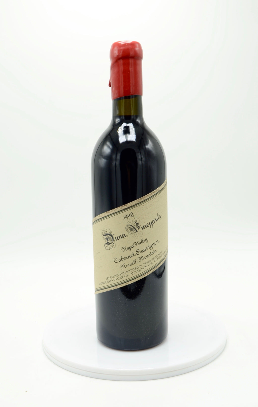 1990 Dunn Vineyards Cabernet Sauvignon, Howell Mountain