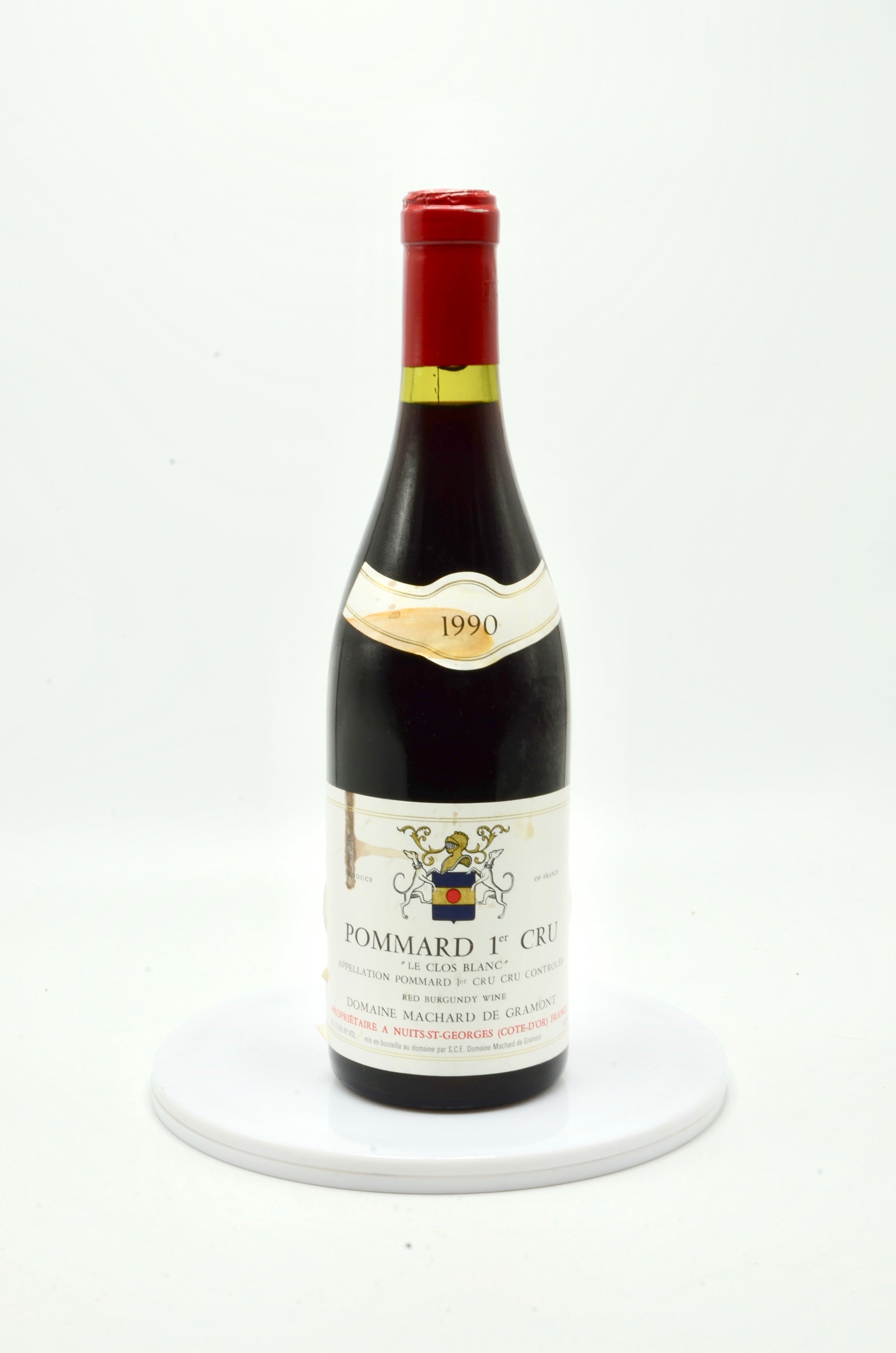 1990 Domaine Machard de Gramont Pommard, Le Clos Blanc, Premier Cru