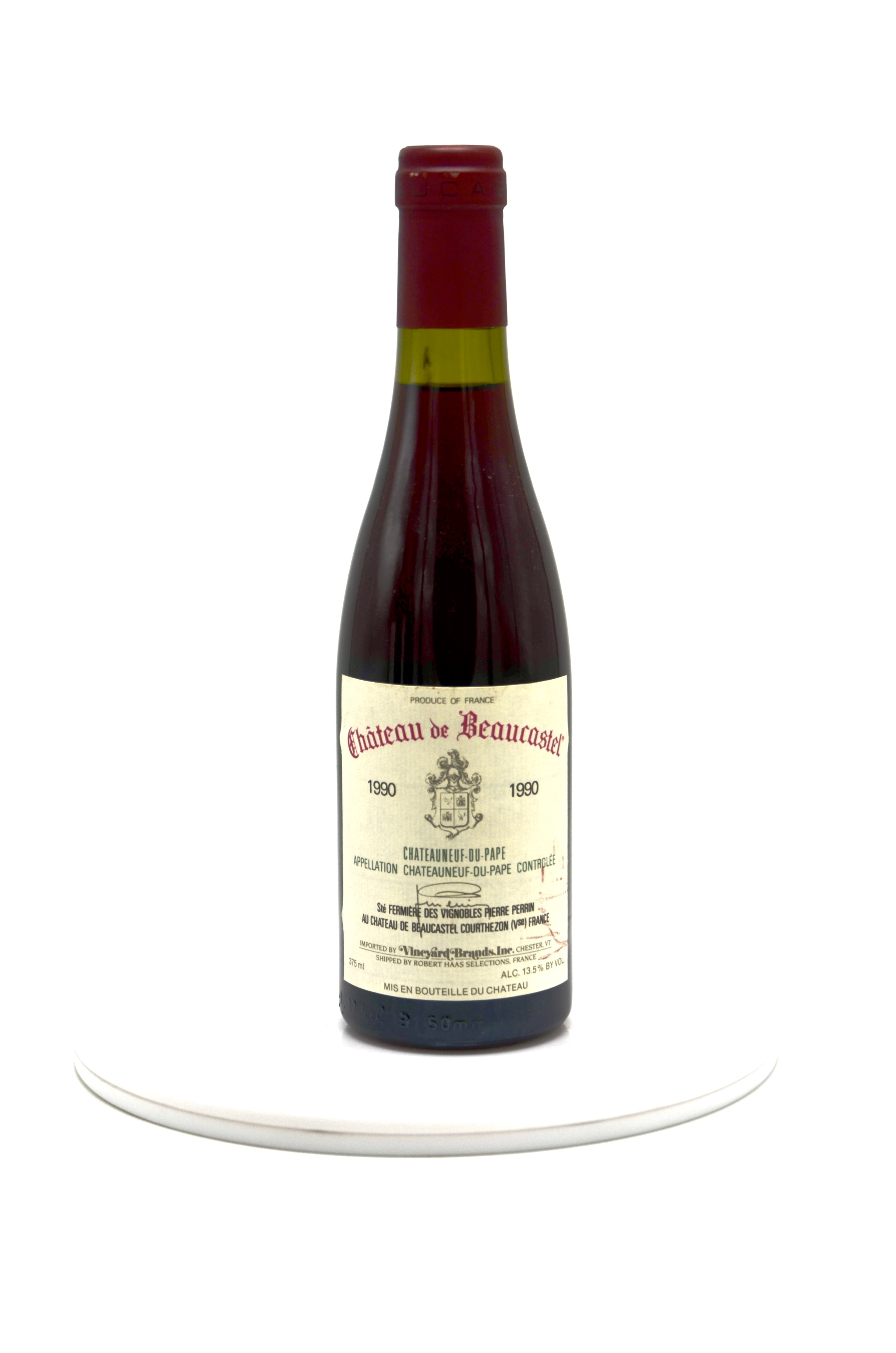 1990 Château de Beaucastel, Châteauneuf du Pape (half-bottle)