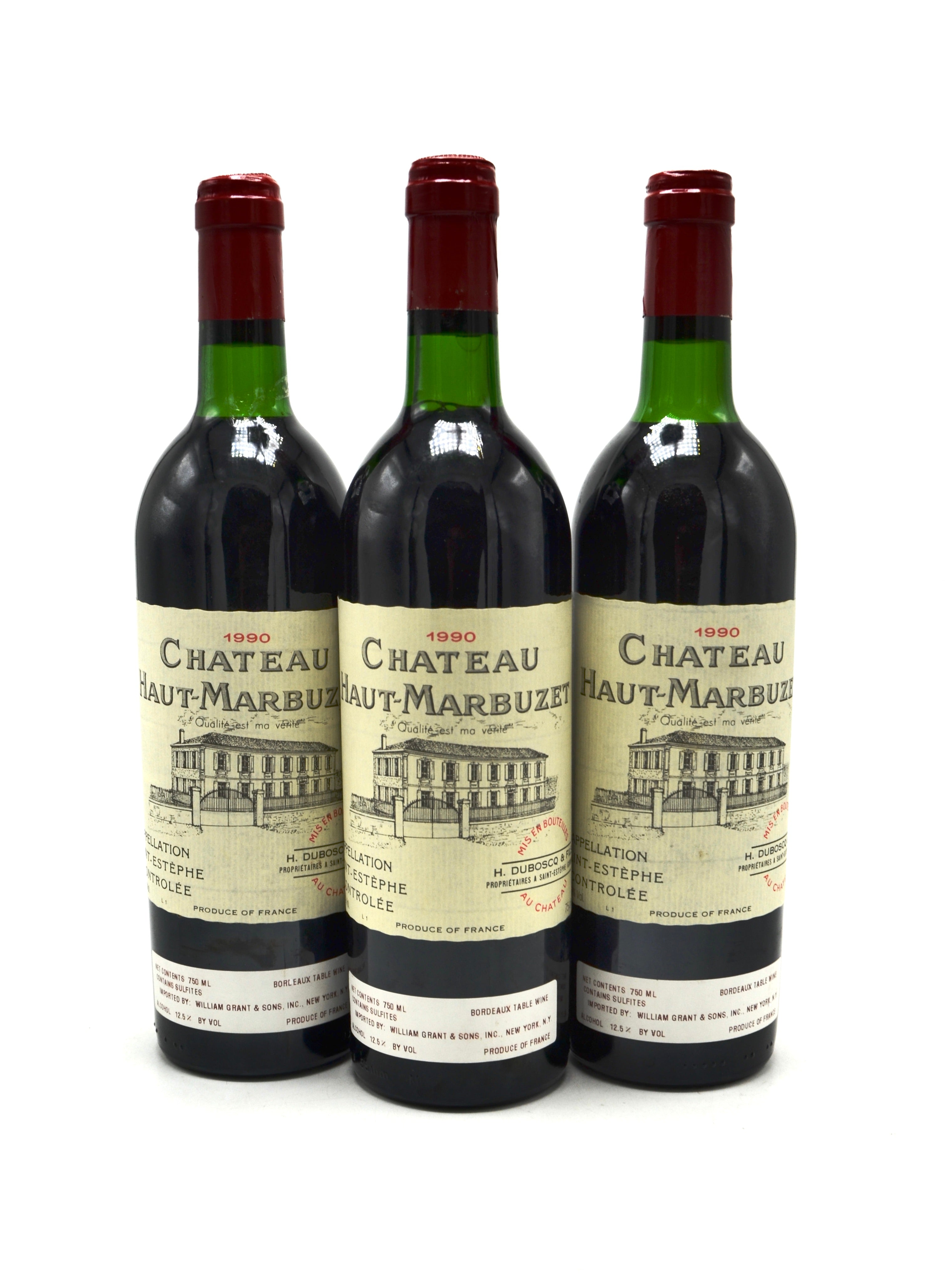 1990 Château Haut-Marbuzet, St. Estèphe