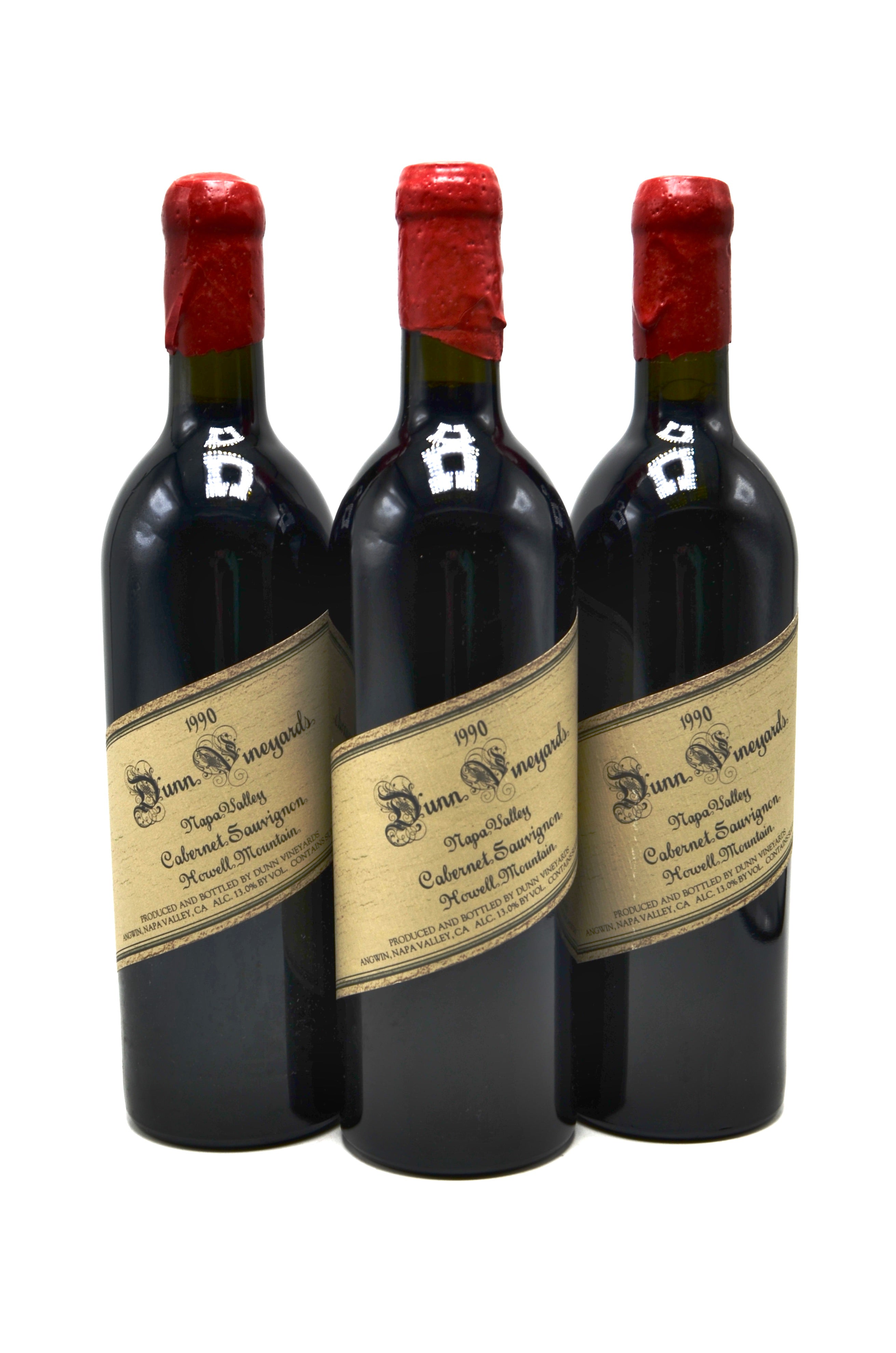 1990 Dunn Vineyards Cabernet Sauvignon, Howell Mountain