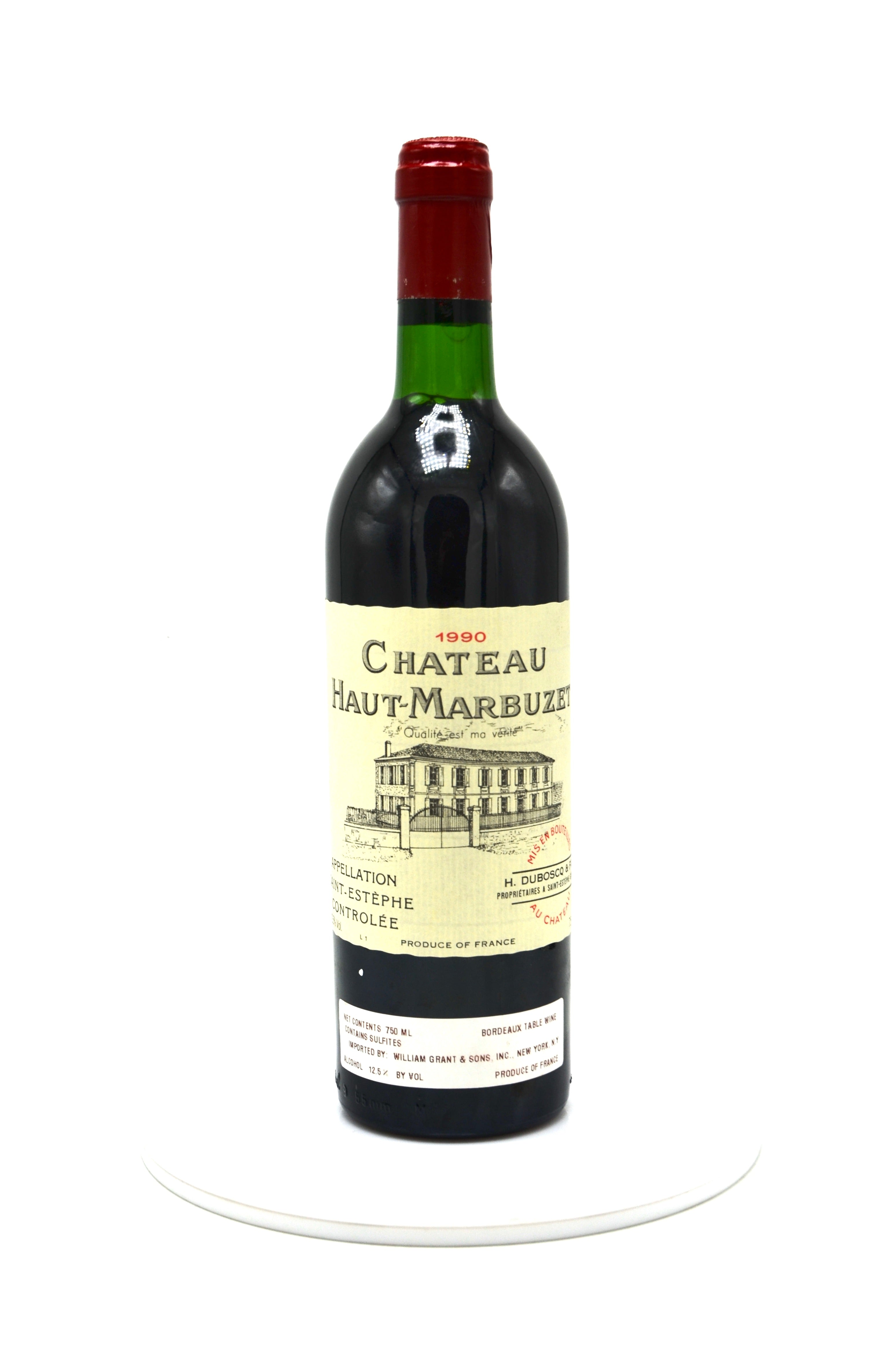 1990 Château Haut-Marbuzet, St. Estèphe