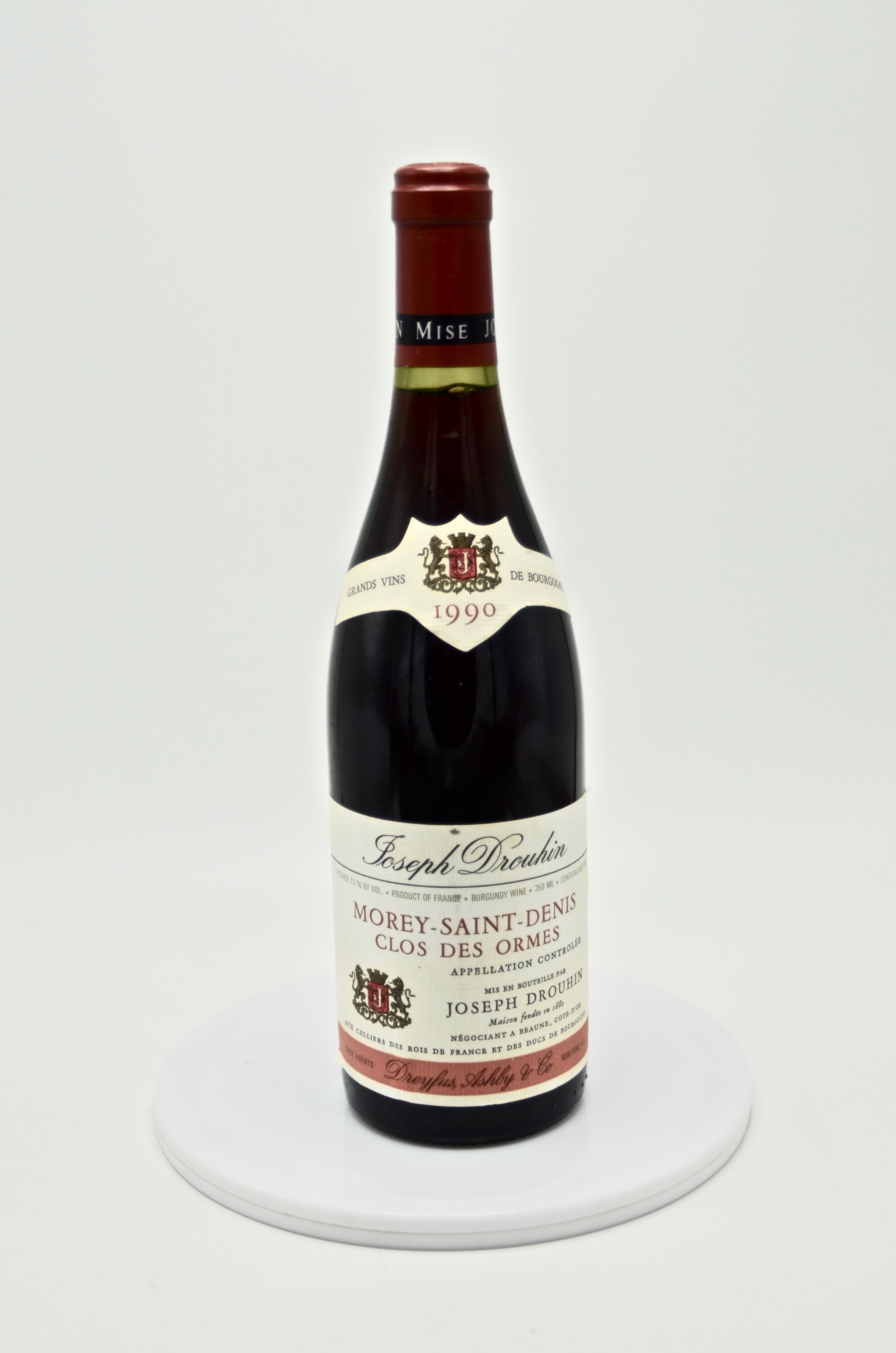 1990 Joseph Drouhin Morey-Saint-Denis, Clos des Ormes, Premier Cru