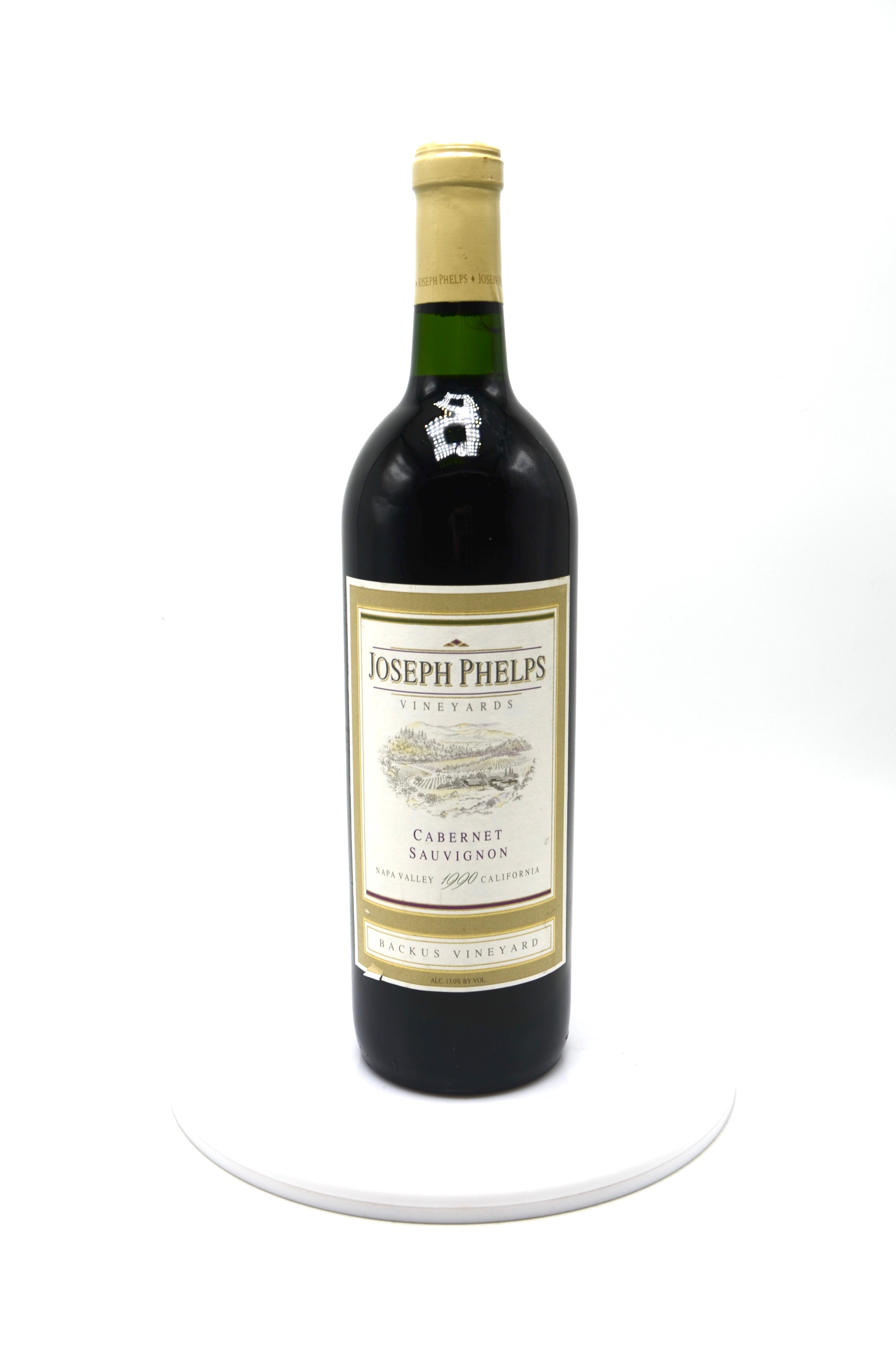 1990 Joseph Phelps Vineyards Cabernet Sauvignon, Backus Vineyard, Napa Valley