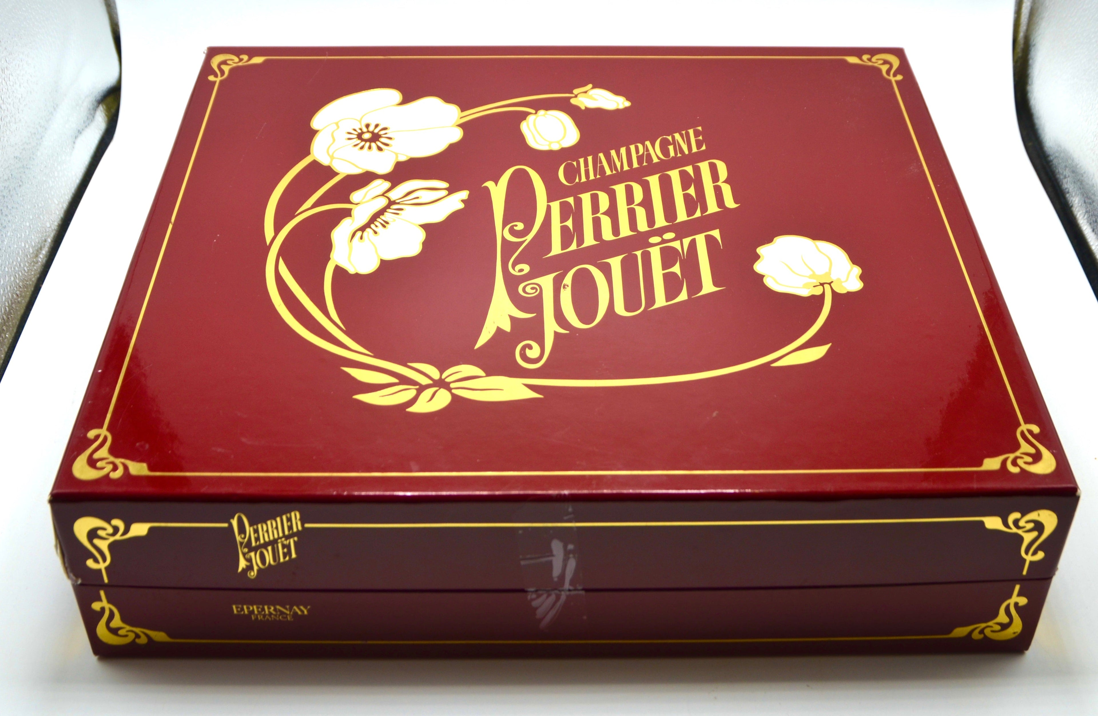 1990 Perrier-Jouët Fleur de Champagne, Cuvee Belle Epoque, Vintage Brut Champagne [2-Glass Set]