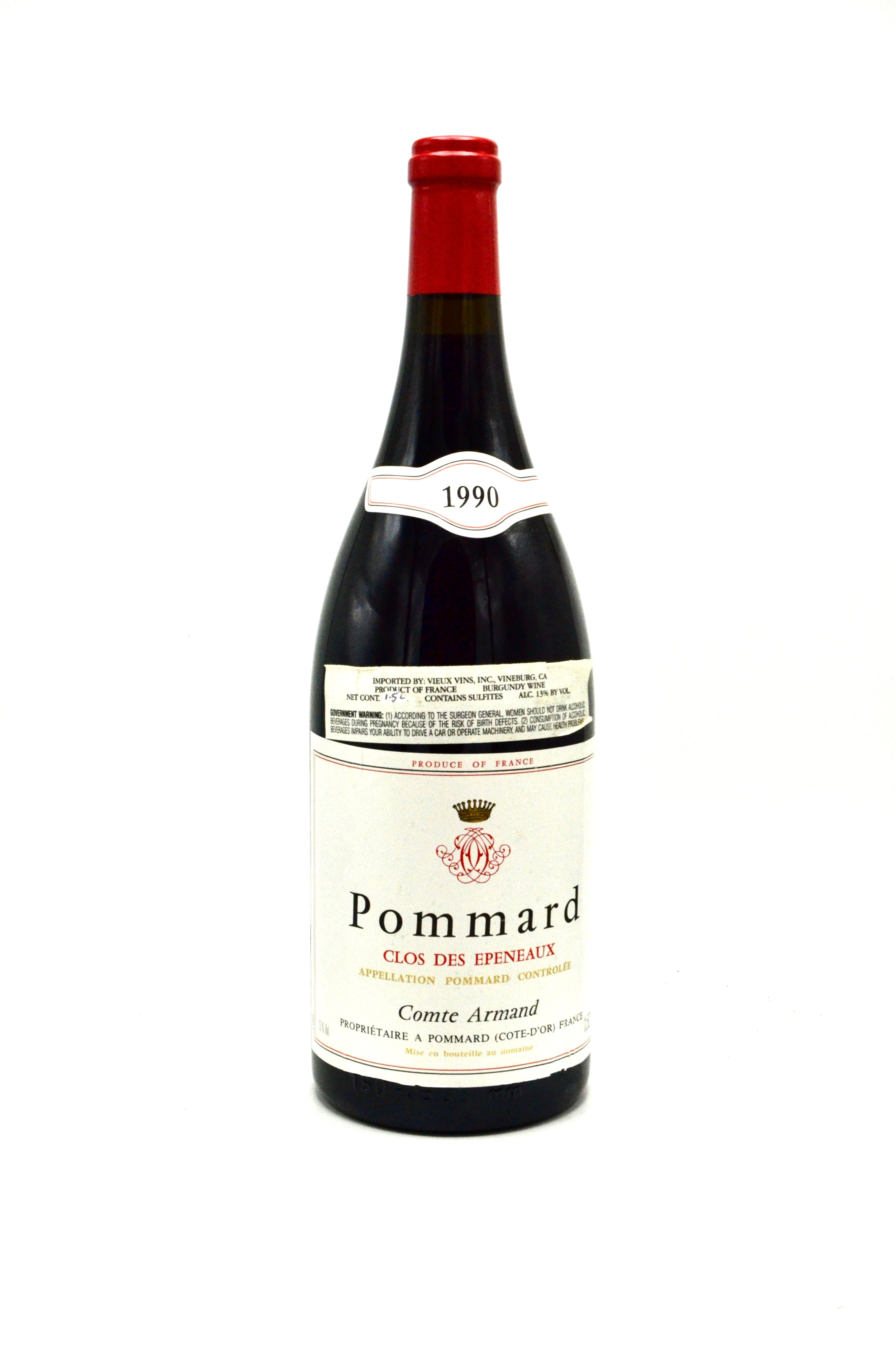 1990 Domaine Comte Armand Pommard, Clos des Epeneaux, Monopole Premier Cru (magnum)