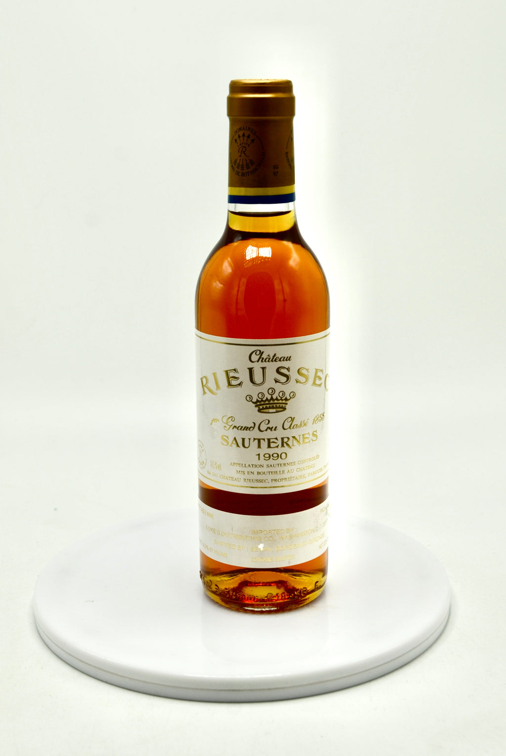 1990 Château Rieussec, Sauternes (half-bottle)
