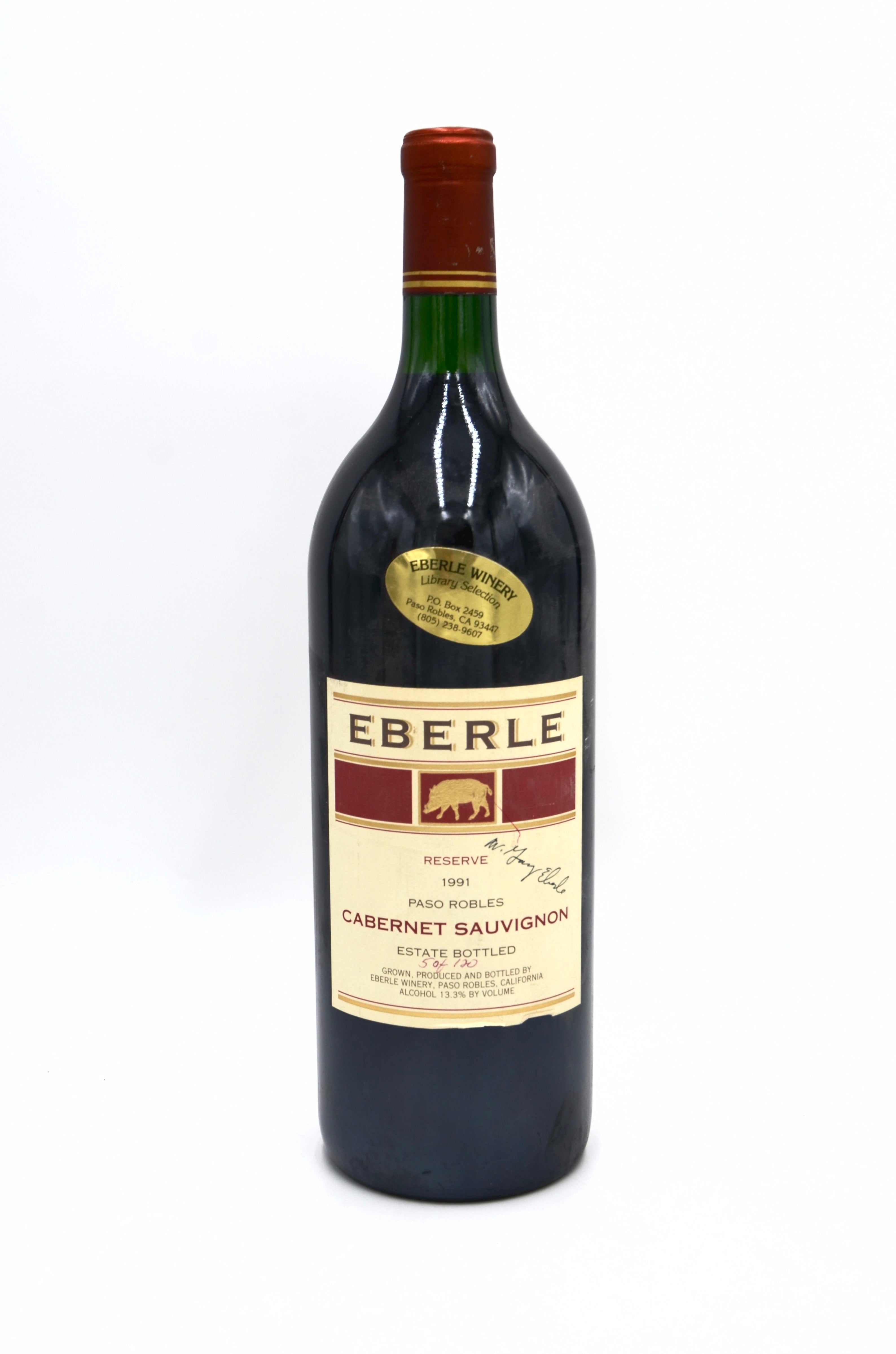 1991 Eberle Winery Reserve Cabernet Sauvignon, Paso Robles (magnum)