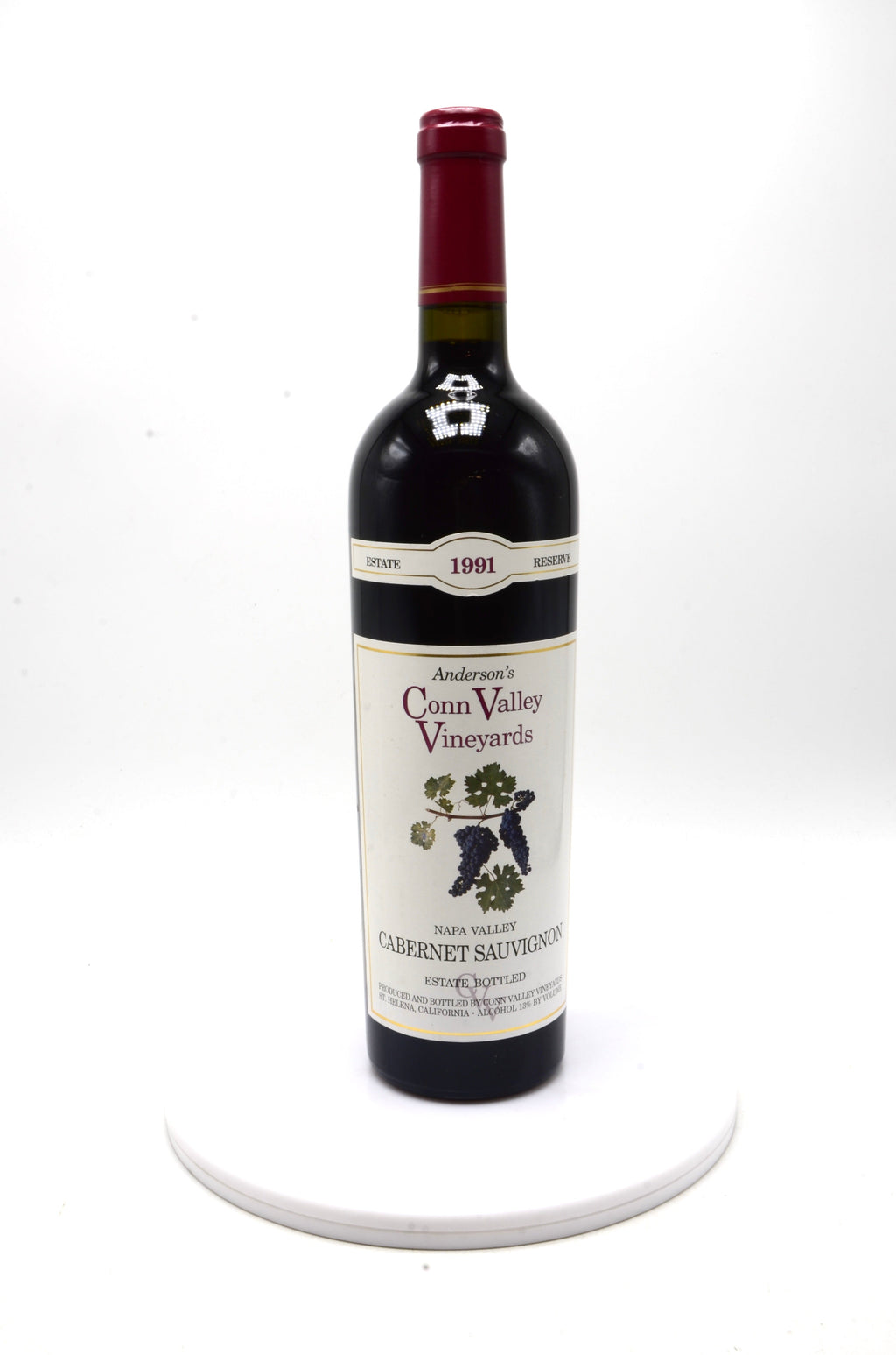 1991 Anderson's Conn Valley Estate Reserve Cabernet Sauvignon, Napa Valley