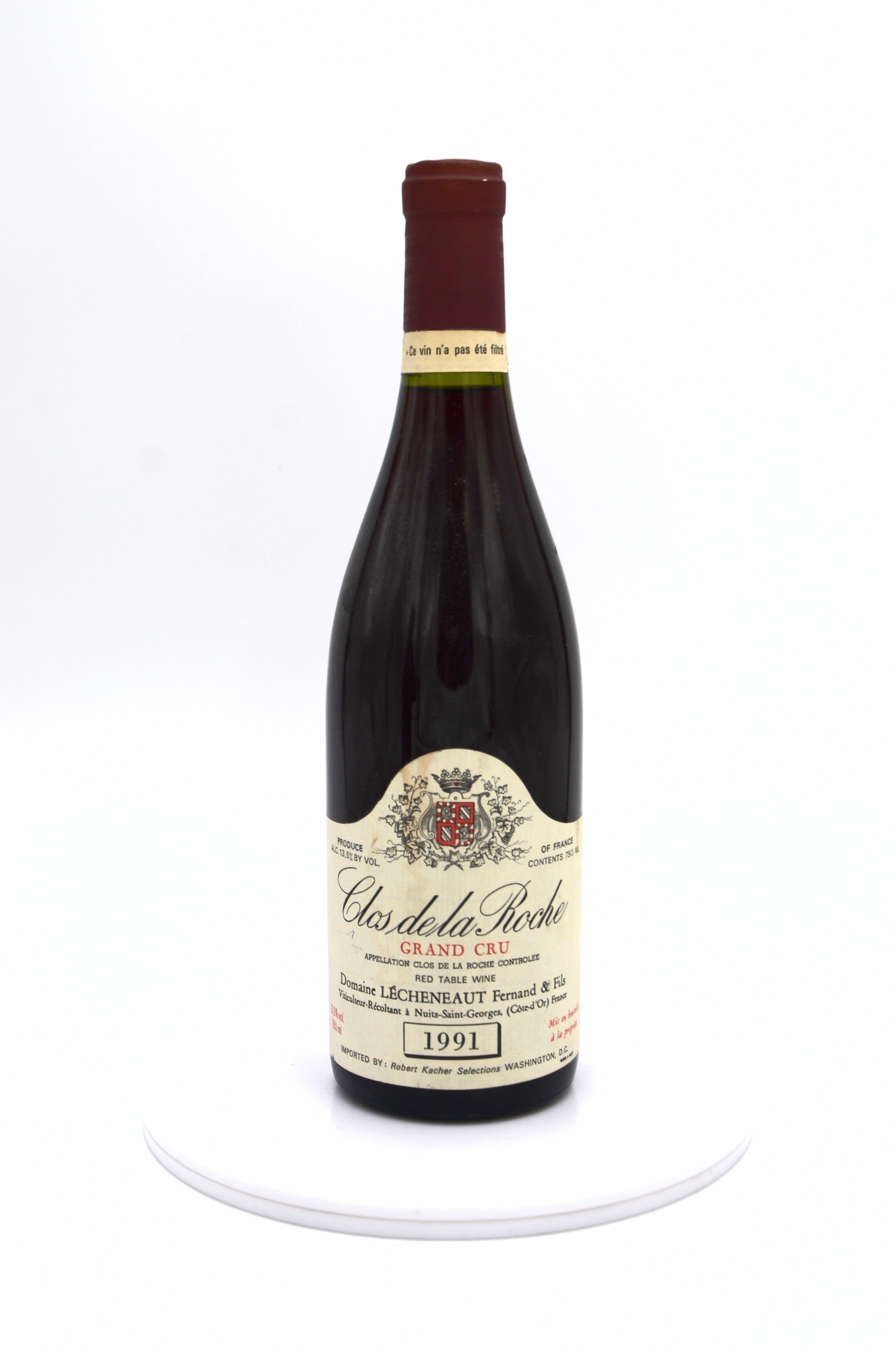1991 Domaine Fernand Lecheneaut & Fils Clos de la Roche, Grand Cru