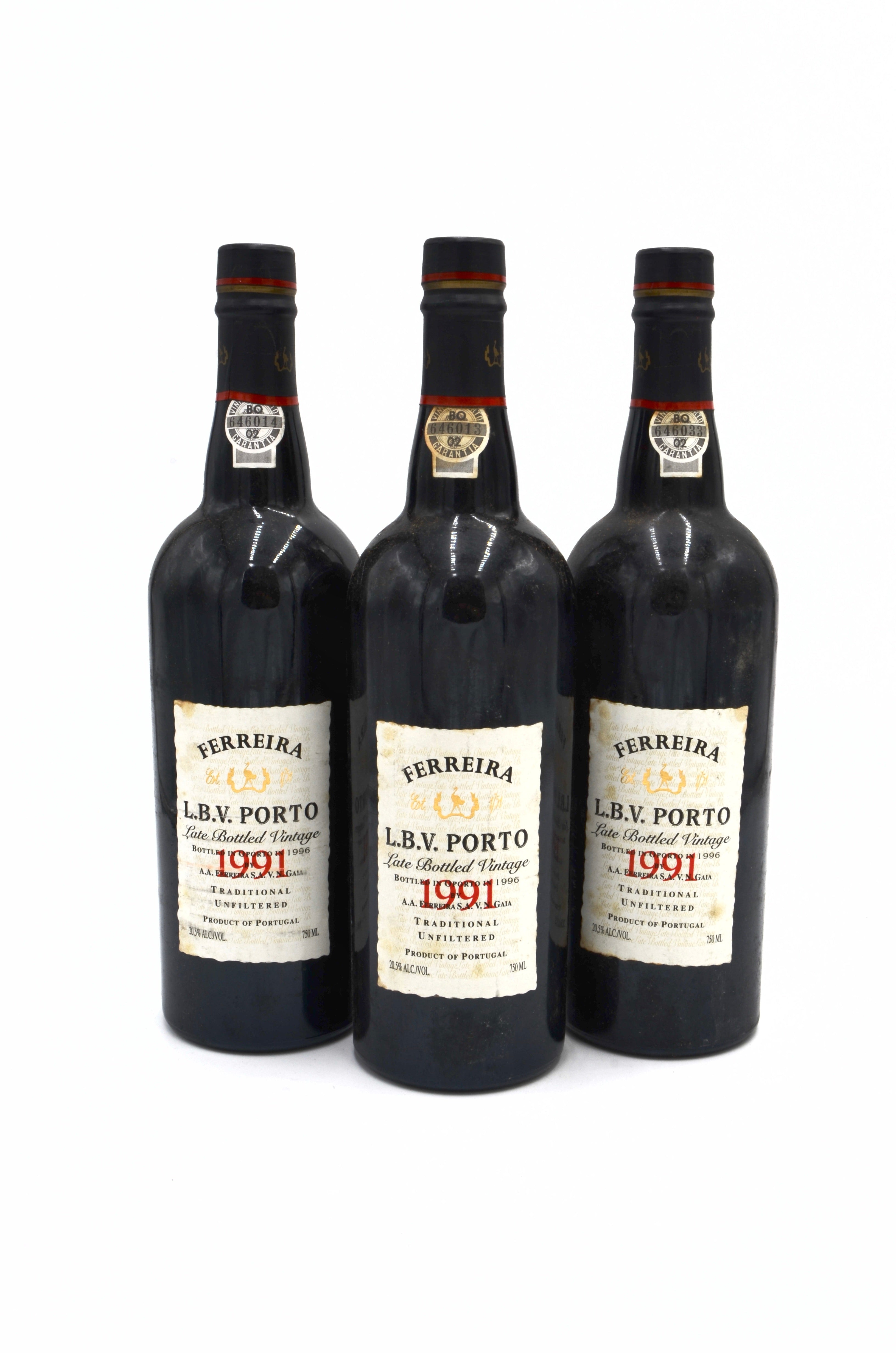 1991 Ferreira Late Bottled Vintage Port