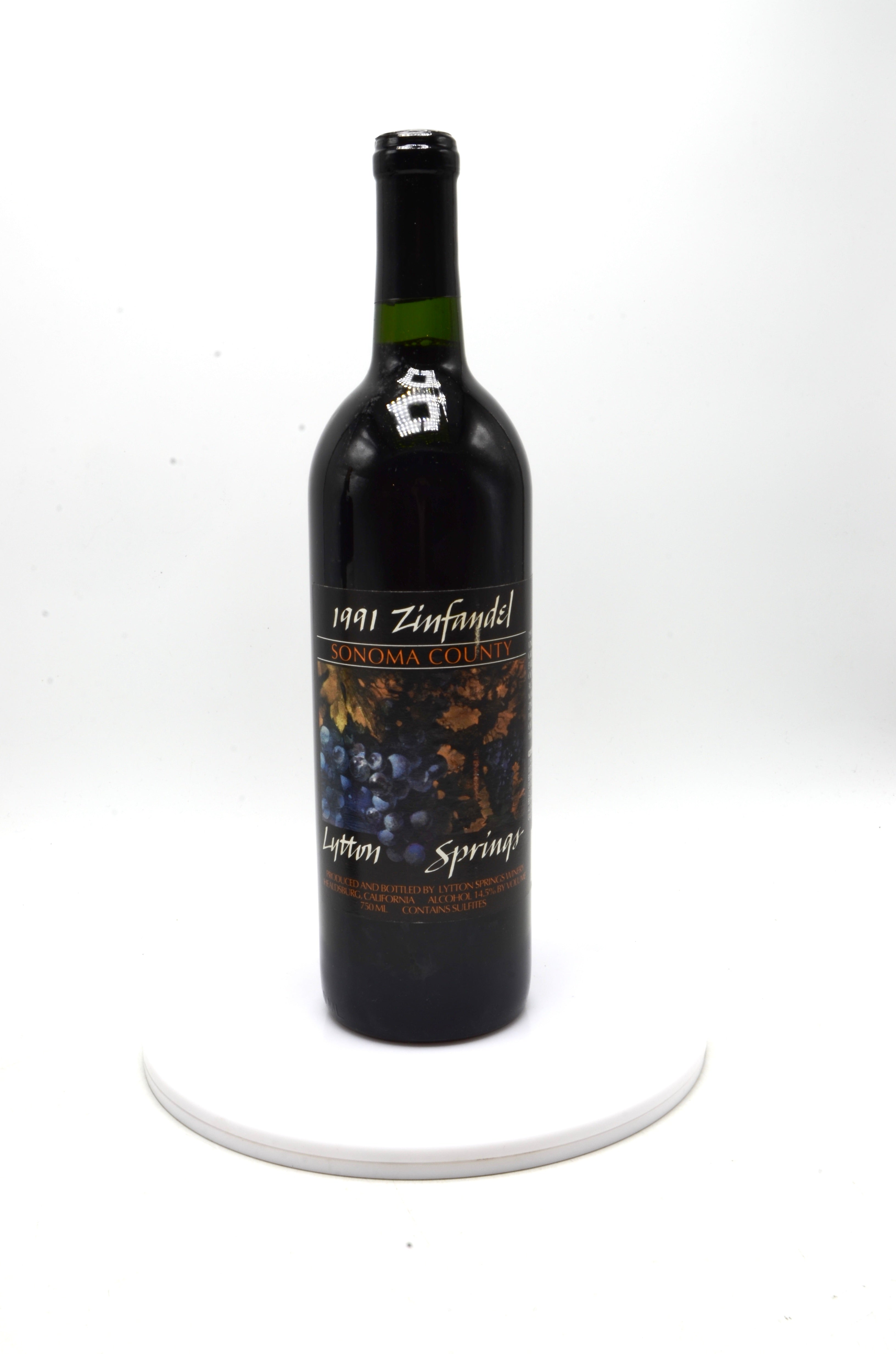 1991 Lytton Springs Winery Zinfandel, Sonoma County