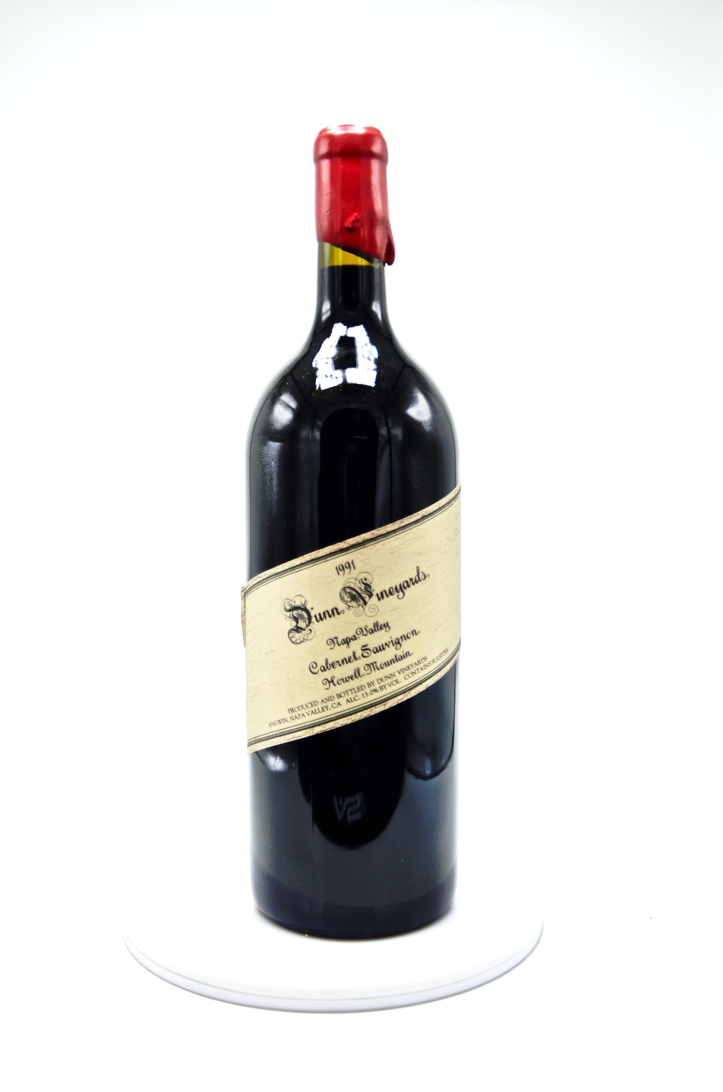 1991 Dunn Vineyards Cabernet Sauvignon, Howell Mountain (magnum)